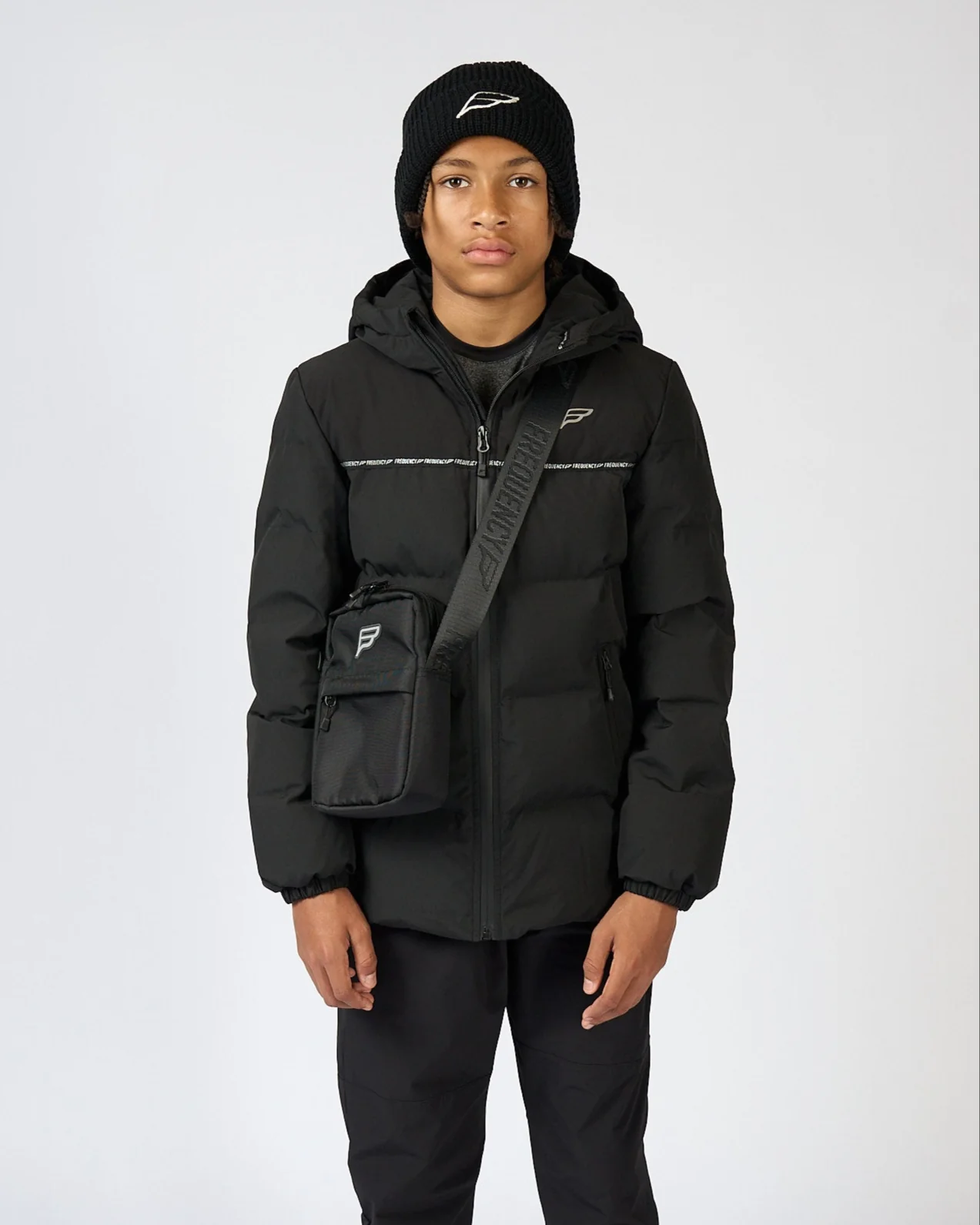 Juniors Black Ascend Puffer Jacket - Image 7