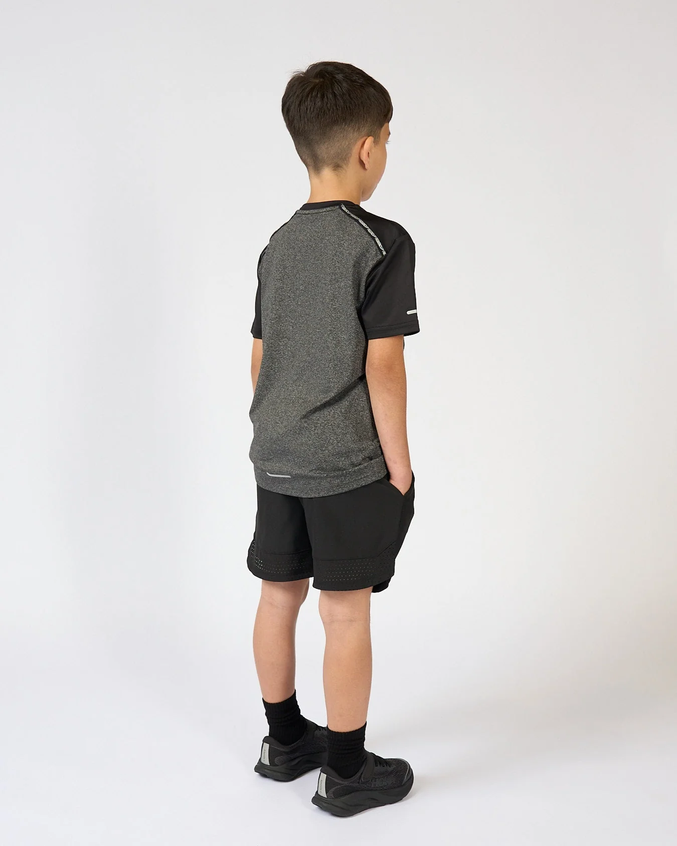 Infants Black Content Shorts - Image 5