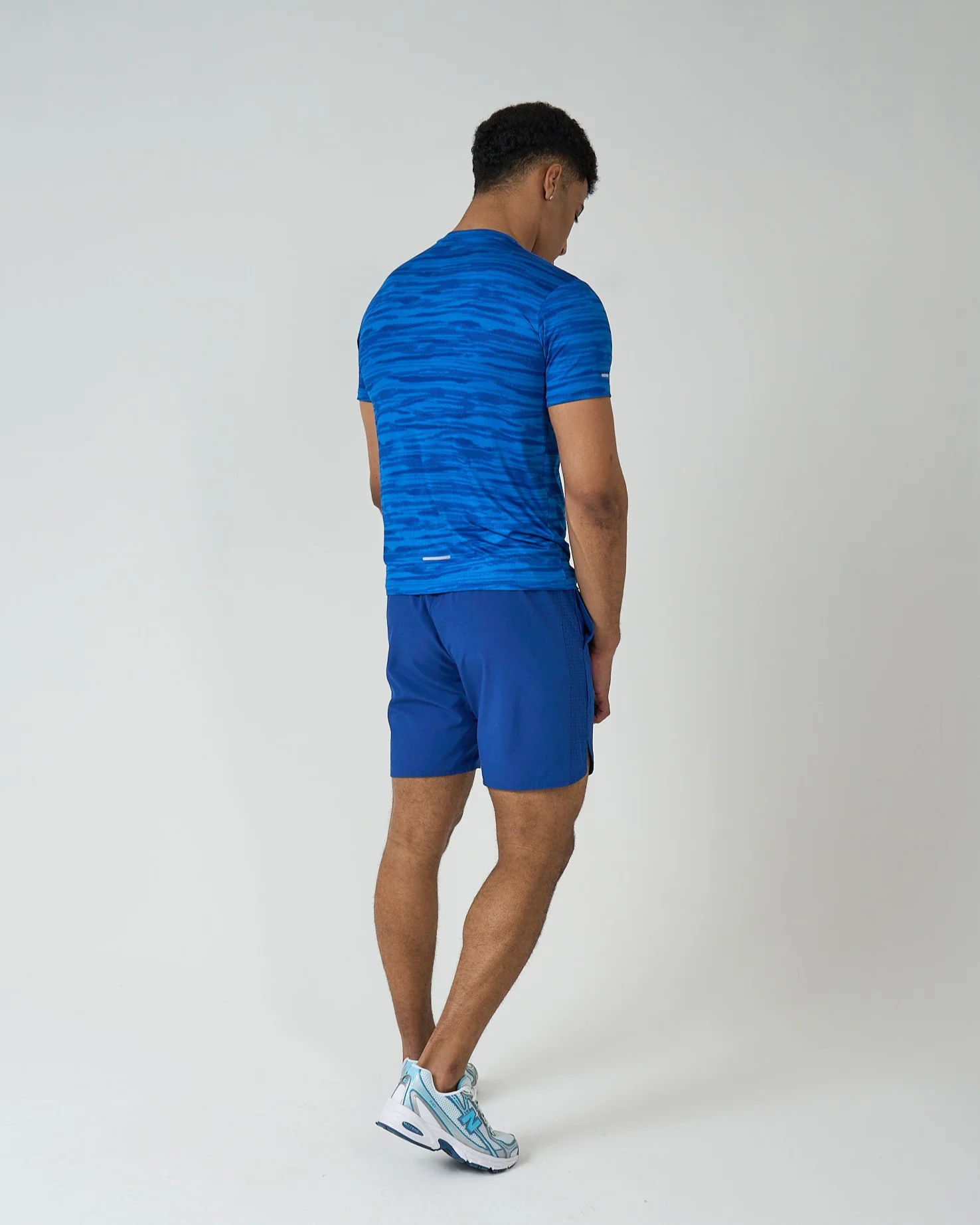 Mens Blue Sustain Shorts - Image 5