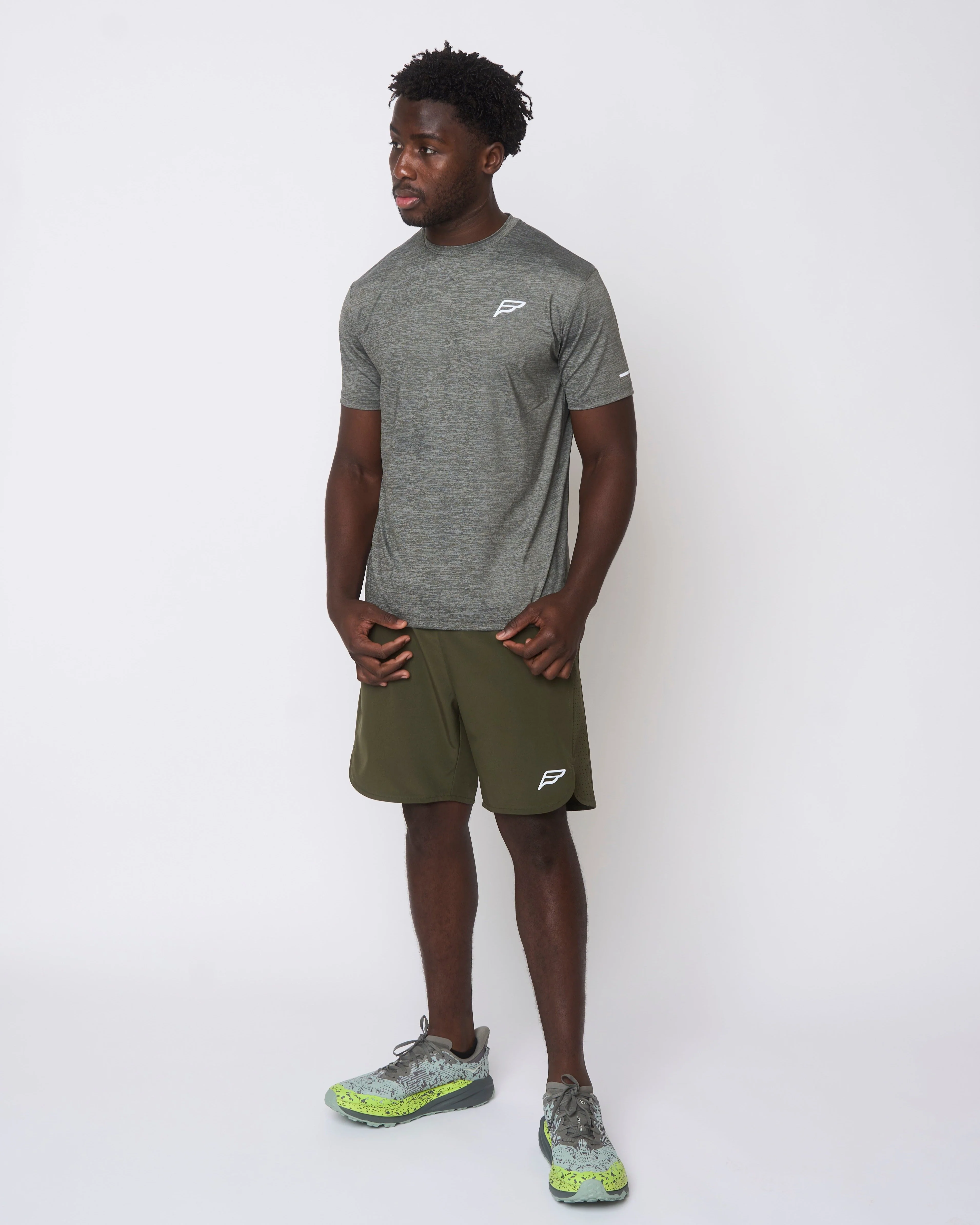 Mens Khaki Time T-Shirt - Image 4