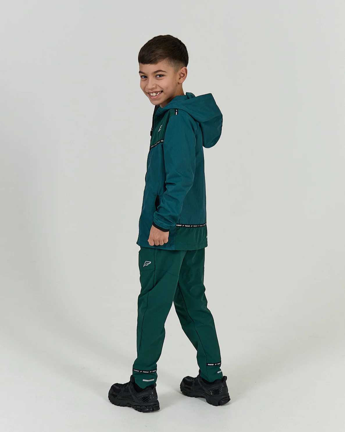 Infants Forest Green Action Tech Tracksuit - Image 6