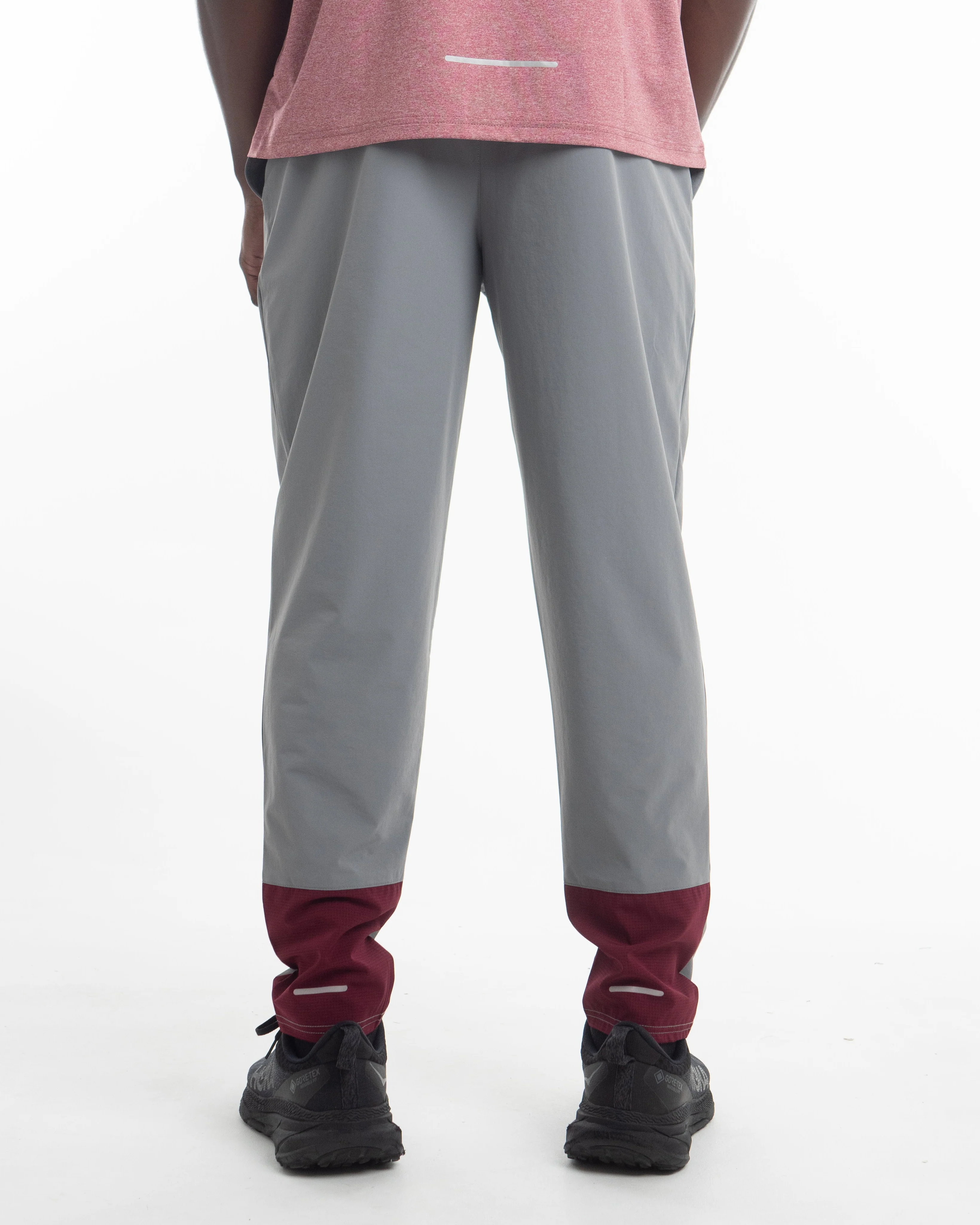 Mens Grey Action Pro Track Pants - Short Leg - Image 2