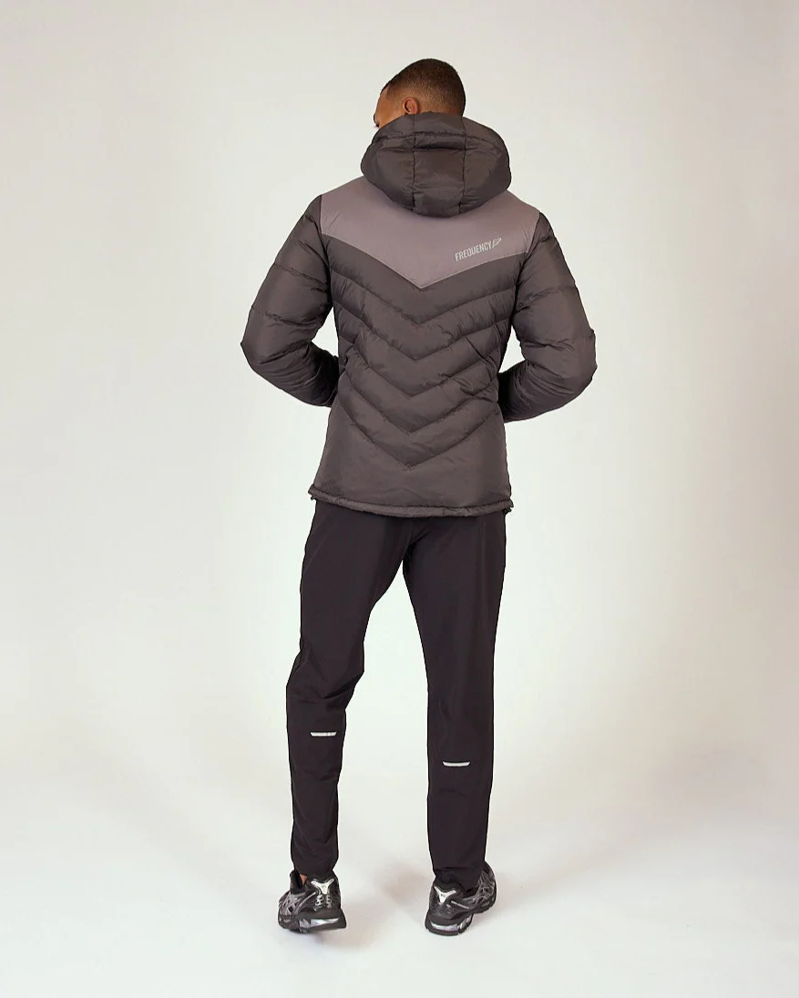 Mens Grey Envision Down Jacket - Image 5