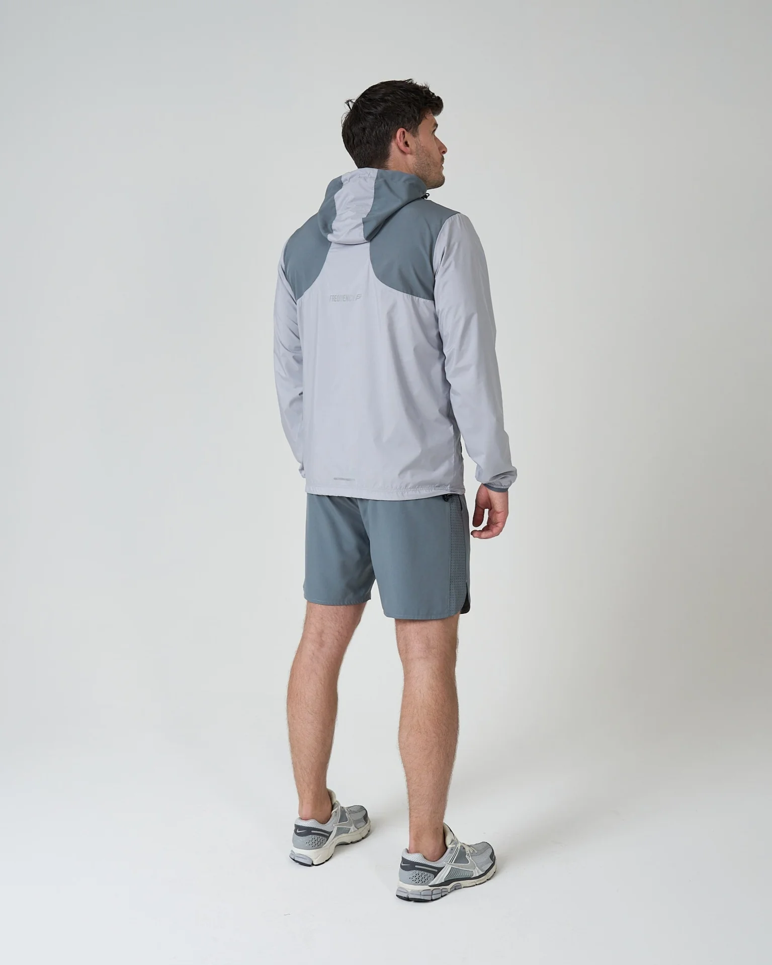 Mens Grey Power Pro Windbreaker - Image 5