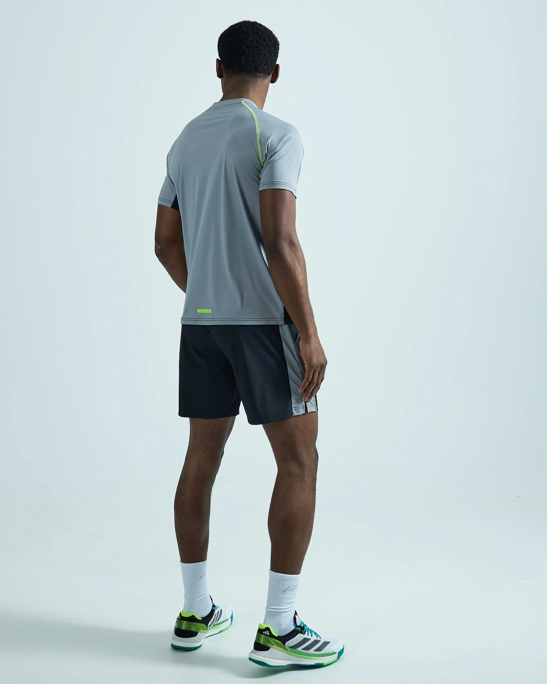 Grey Pulse Padel Shorts Set - Image 4