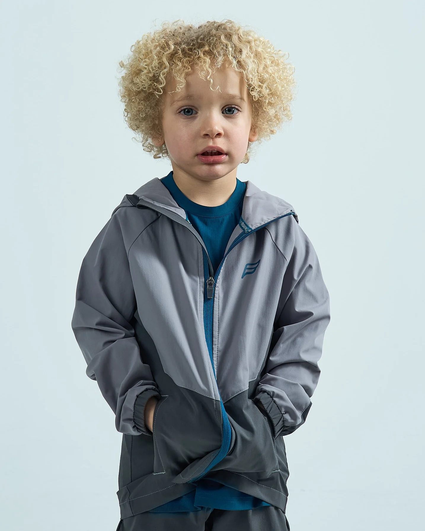 Infants Adapt 3 Piece Tracksuit - Steel Teal - Image 4