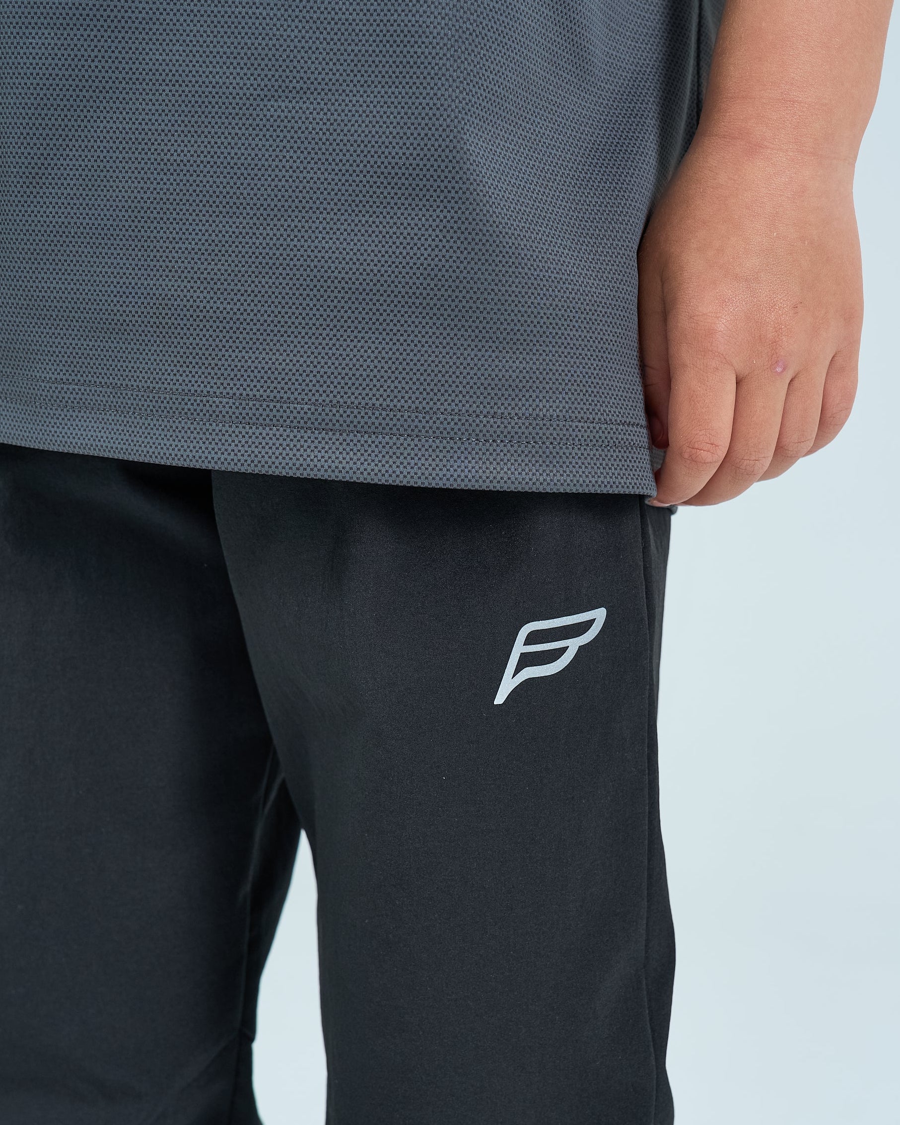 Infants Core Jogger Set - Grey/Black - Image 4