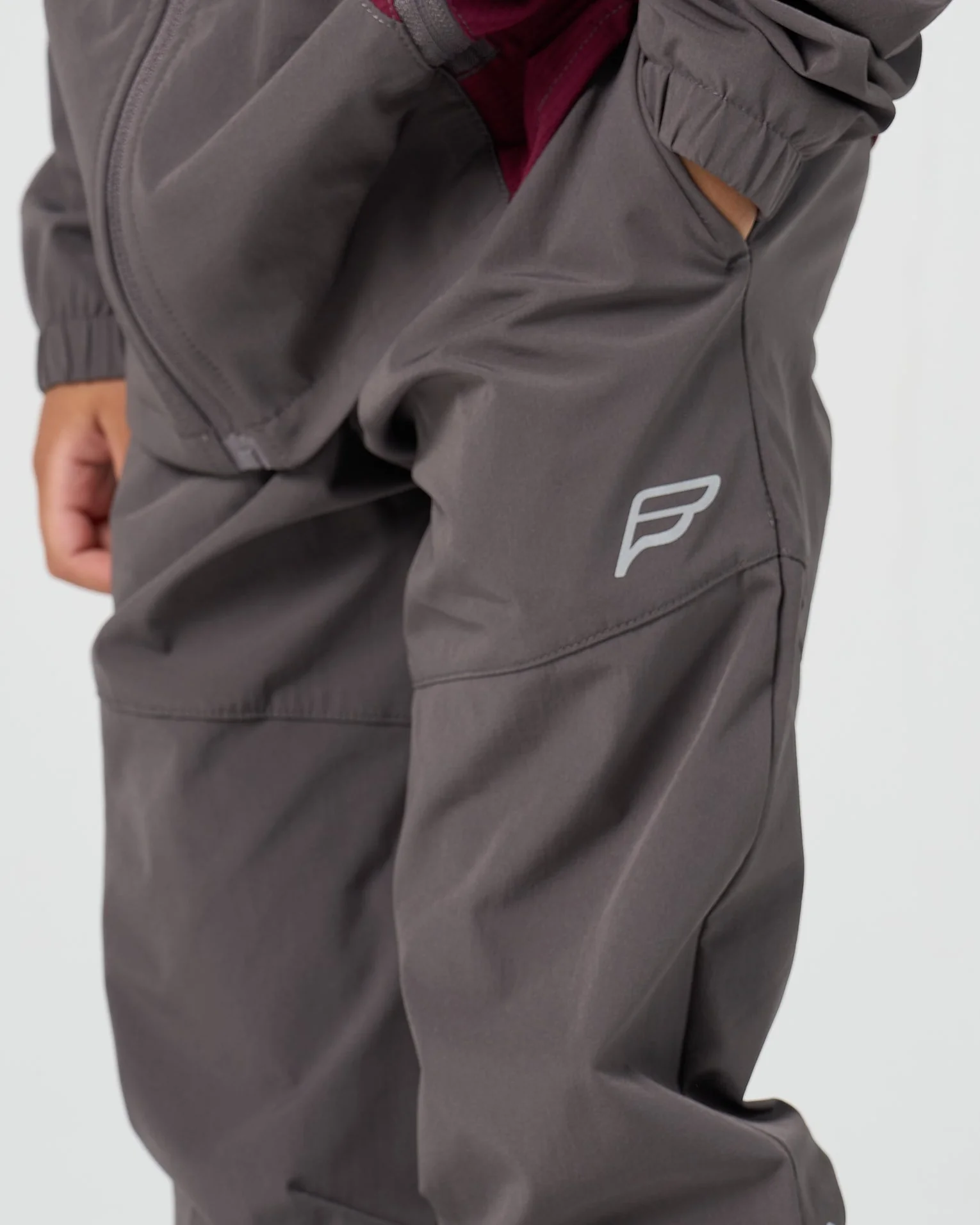Infants Dynamic Tracksuit - Deep Maroon - Image 4