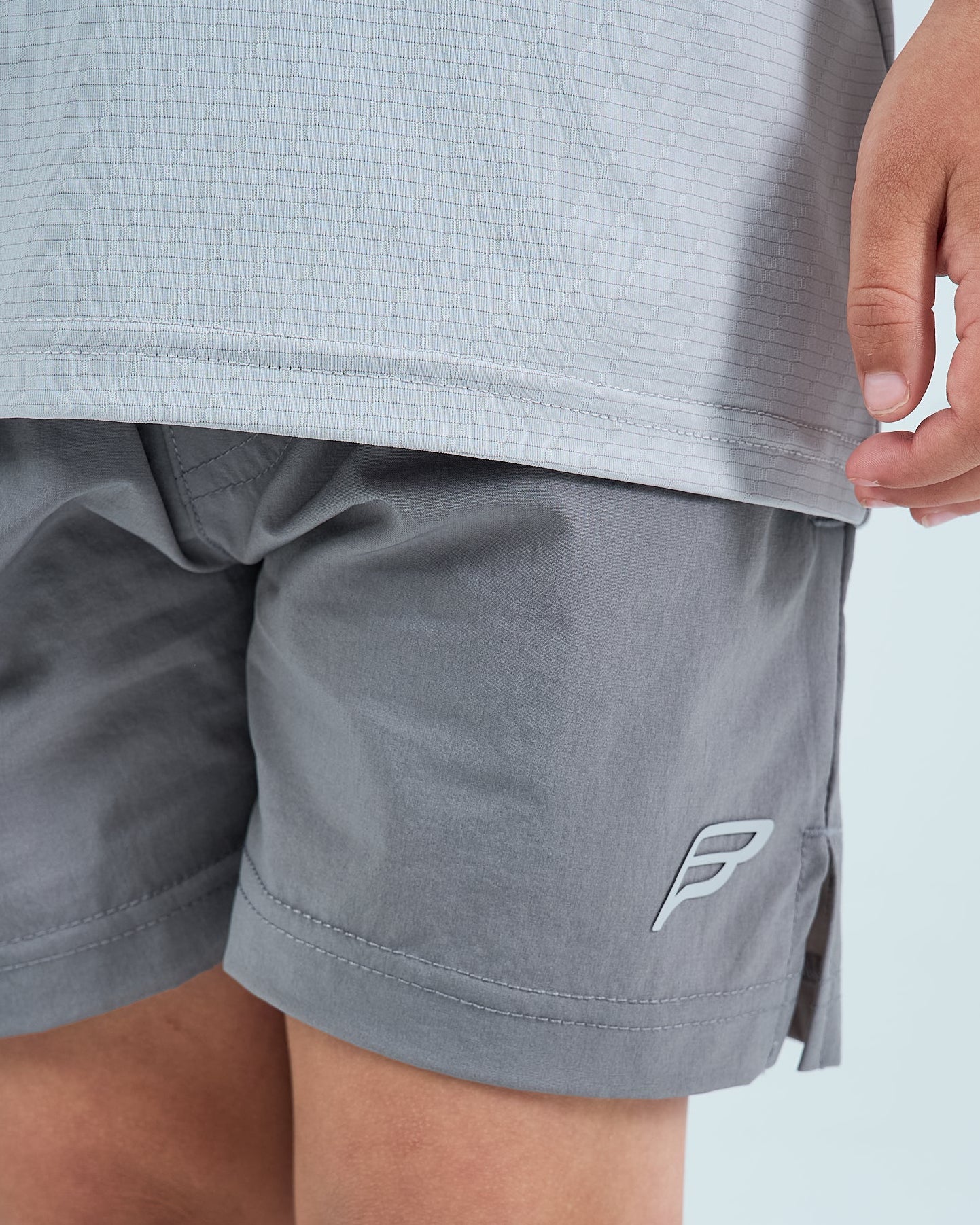 Infants Forma Shorts Set - Harbour Grey - Image 4
