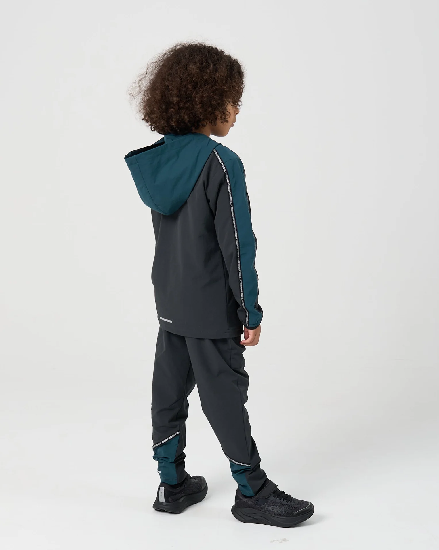 Infants Transform 3 Piece Tracksuit - Grey/Teal - Image 5