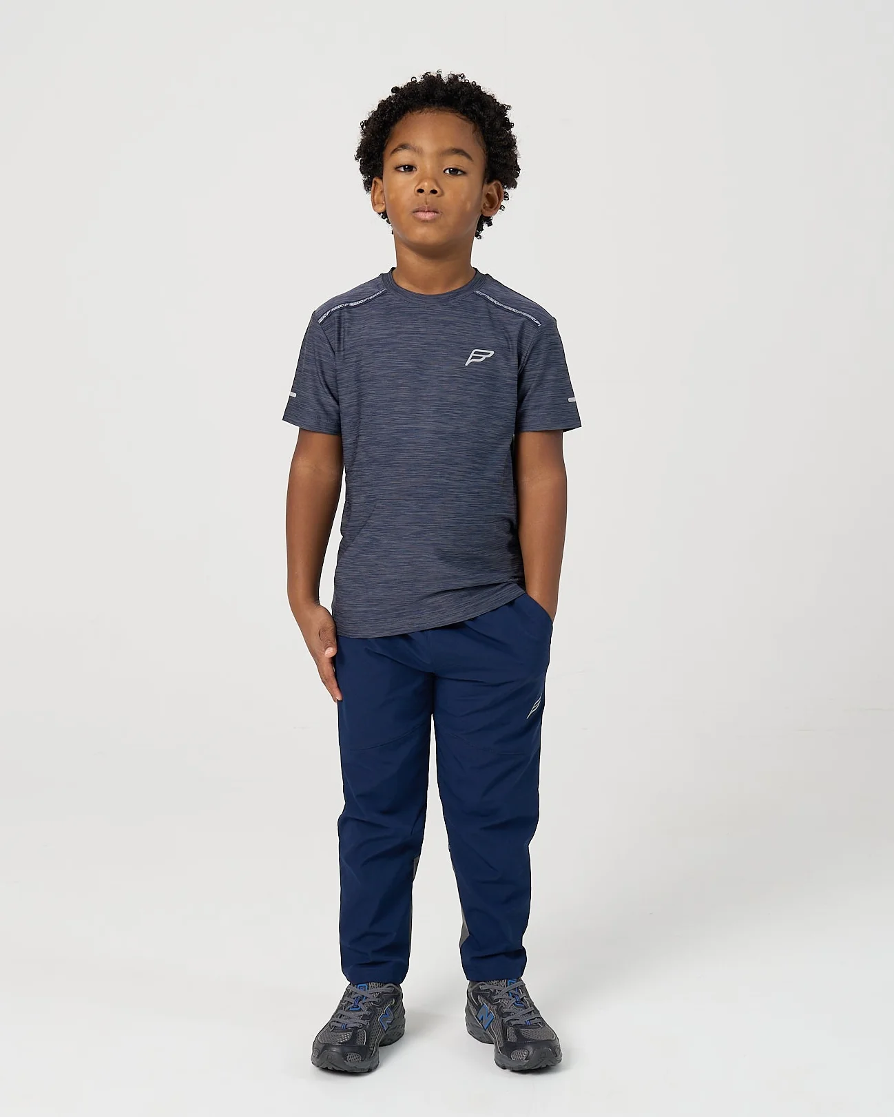 Infants Transform 3 Piece Tracksuit - Navy/Grey - Image 6