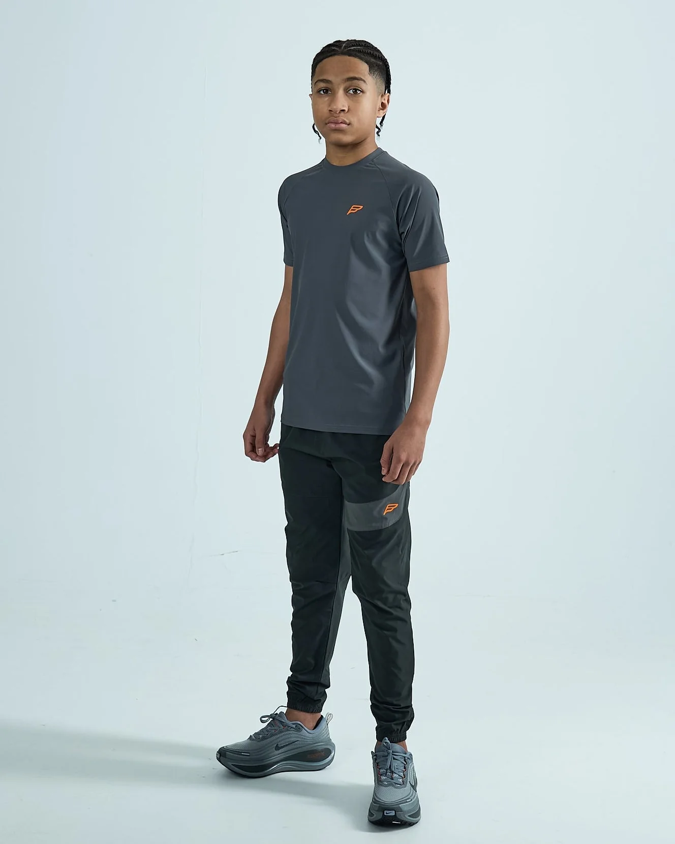 Juniors Adapt 3 Piece Tracksuit - Shadow Orange - Image 3