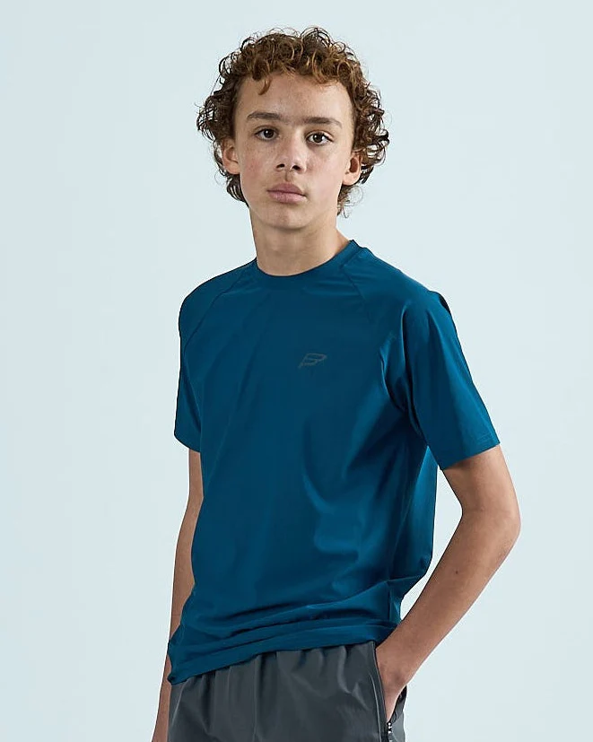 Juniors Adapt 3 Piece Tracksuit - Steel Teal - Image 4