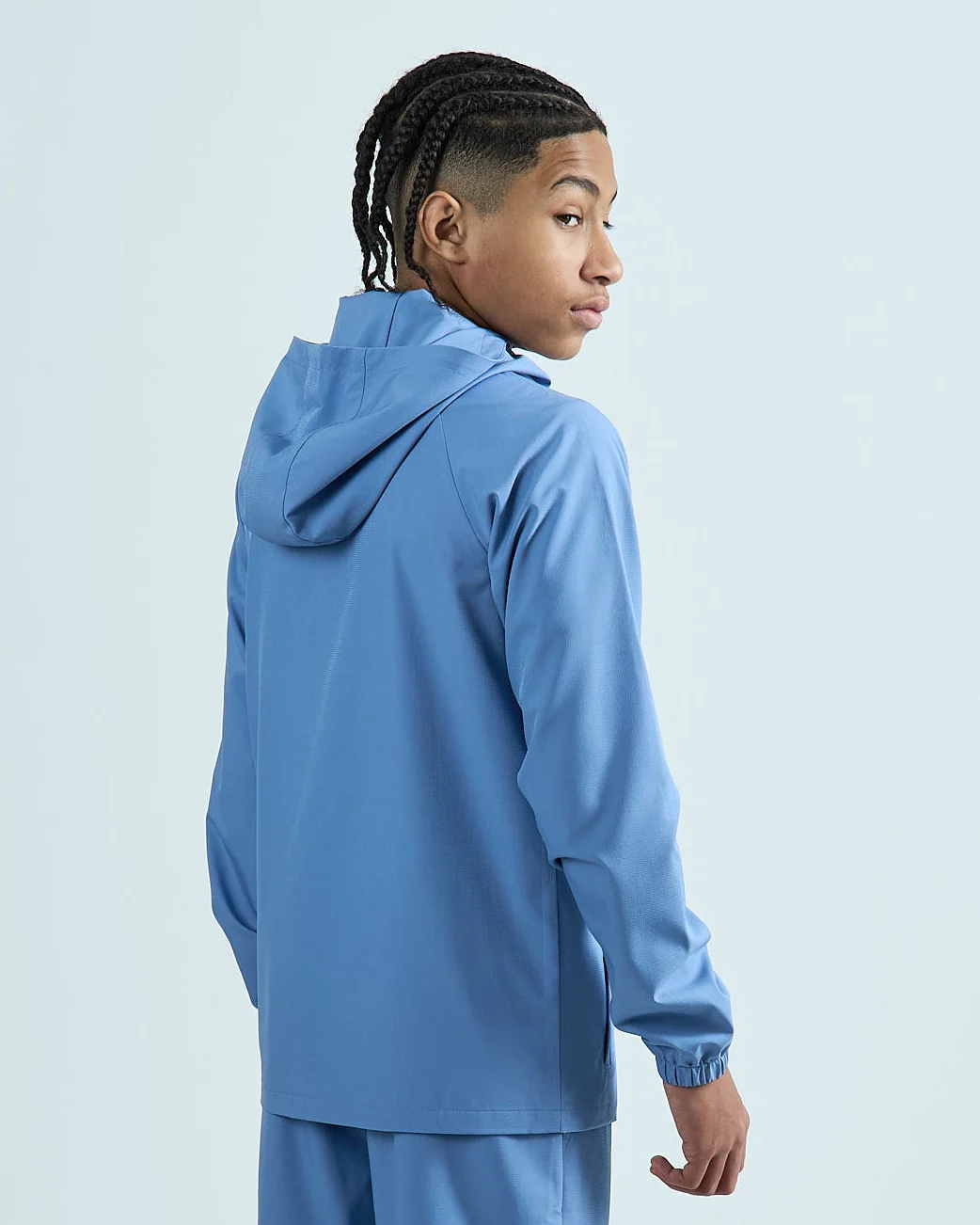 Juniors Arc Windbreaker - Pastel Blue - Image 3