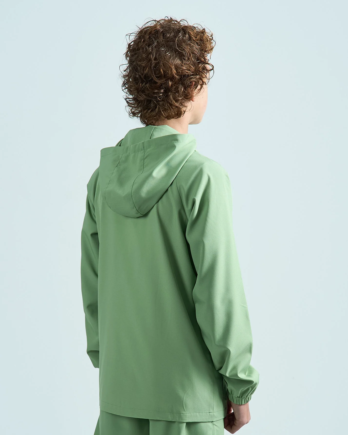 Juniors Arc Windbreaker - Pastel Green - Image 3