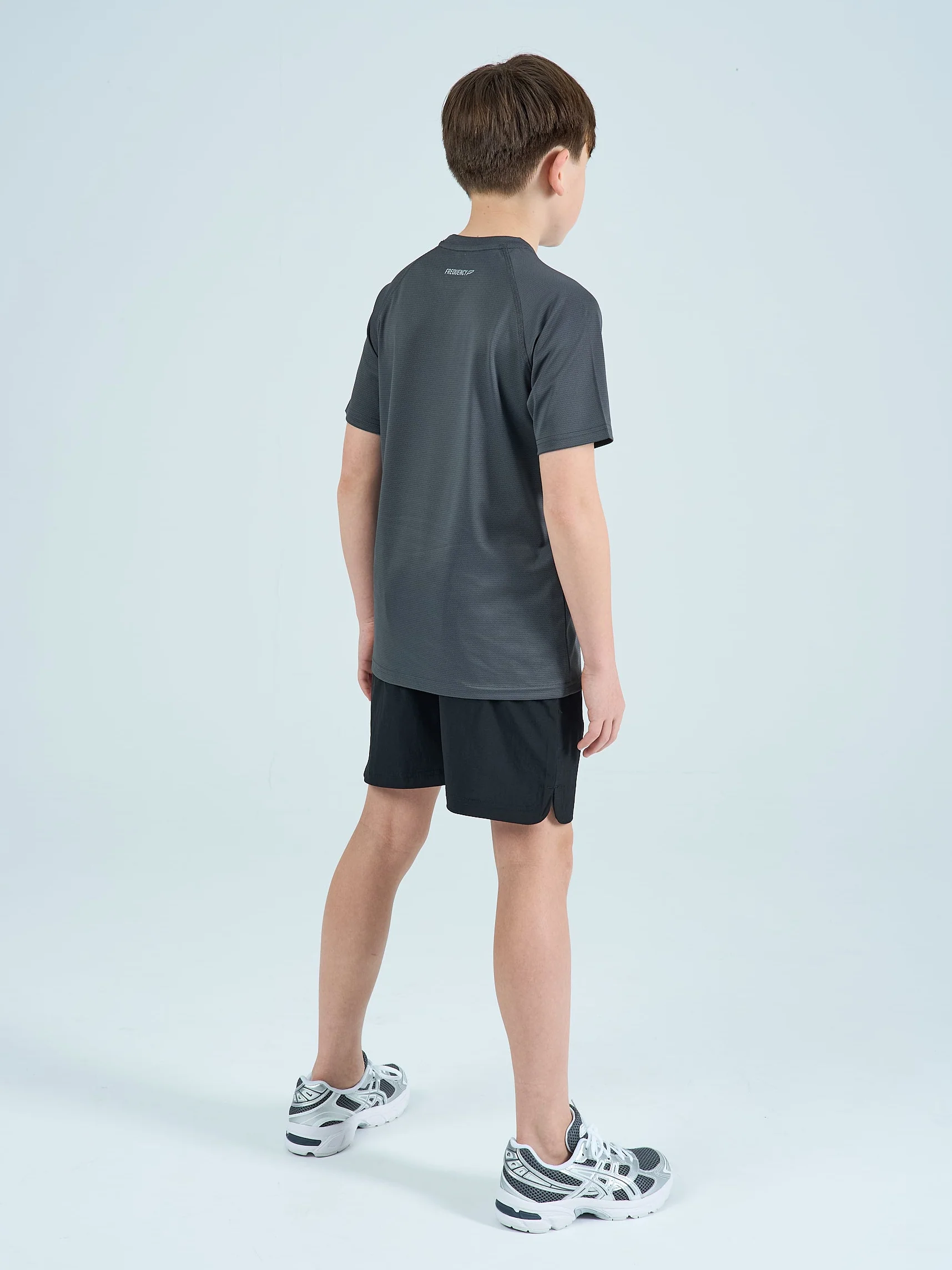 Juniors Core Shorts Set - Grey/Black - Image 5