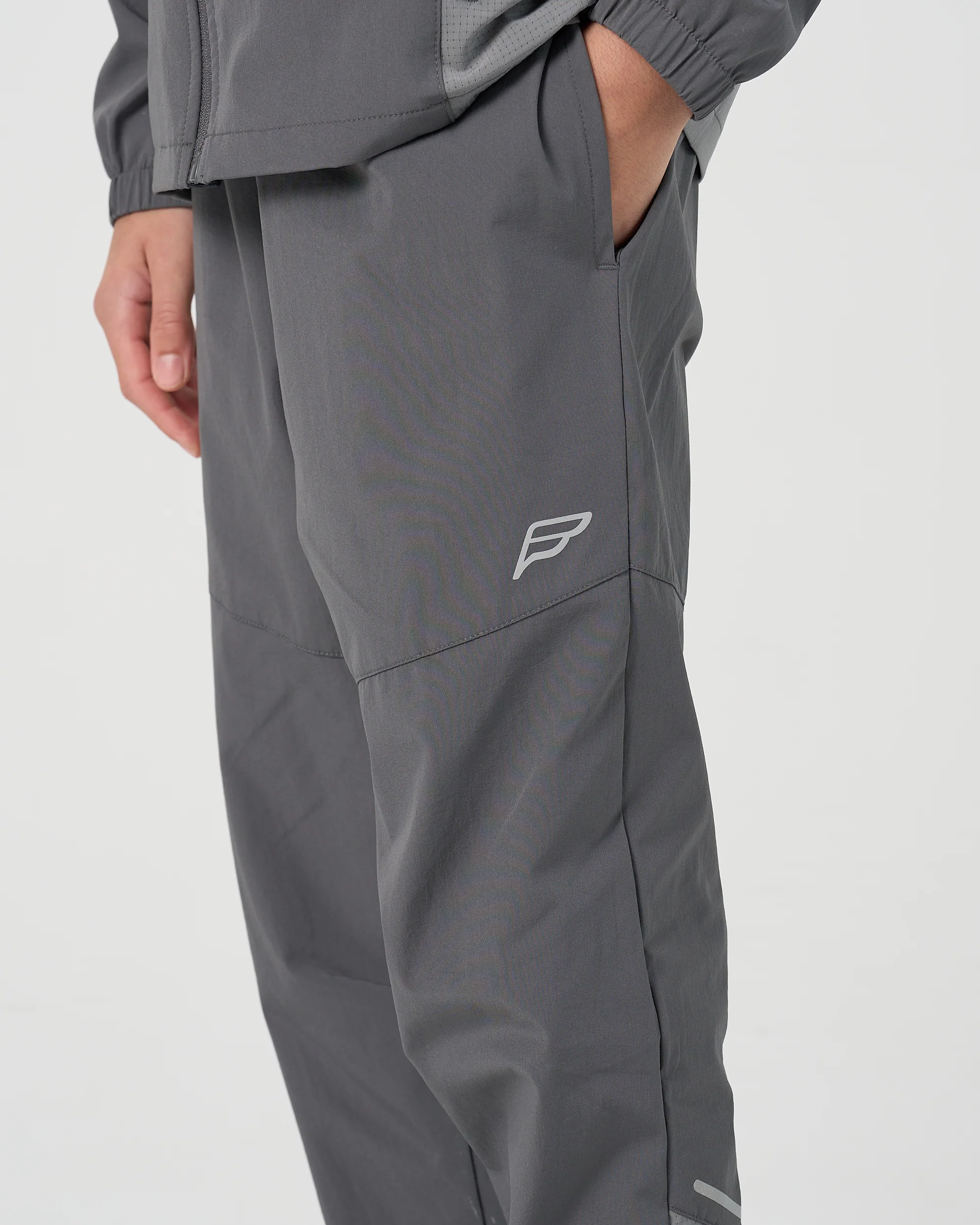 Juniors Dynamic Tracksuit - Dark Grey - Image 4