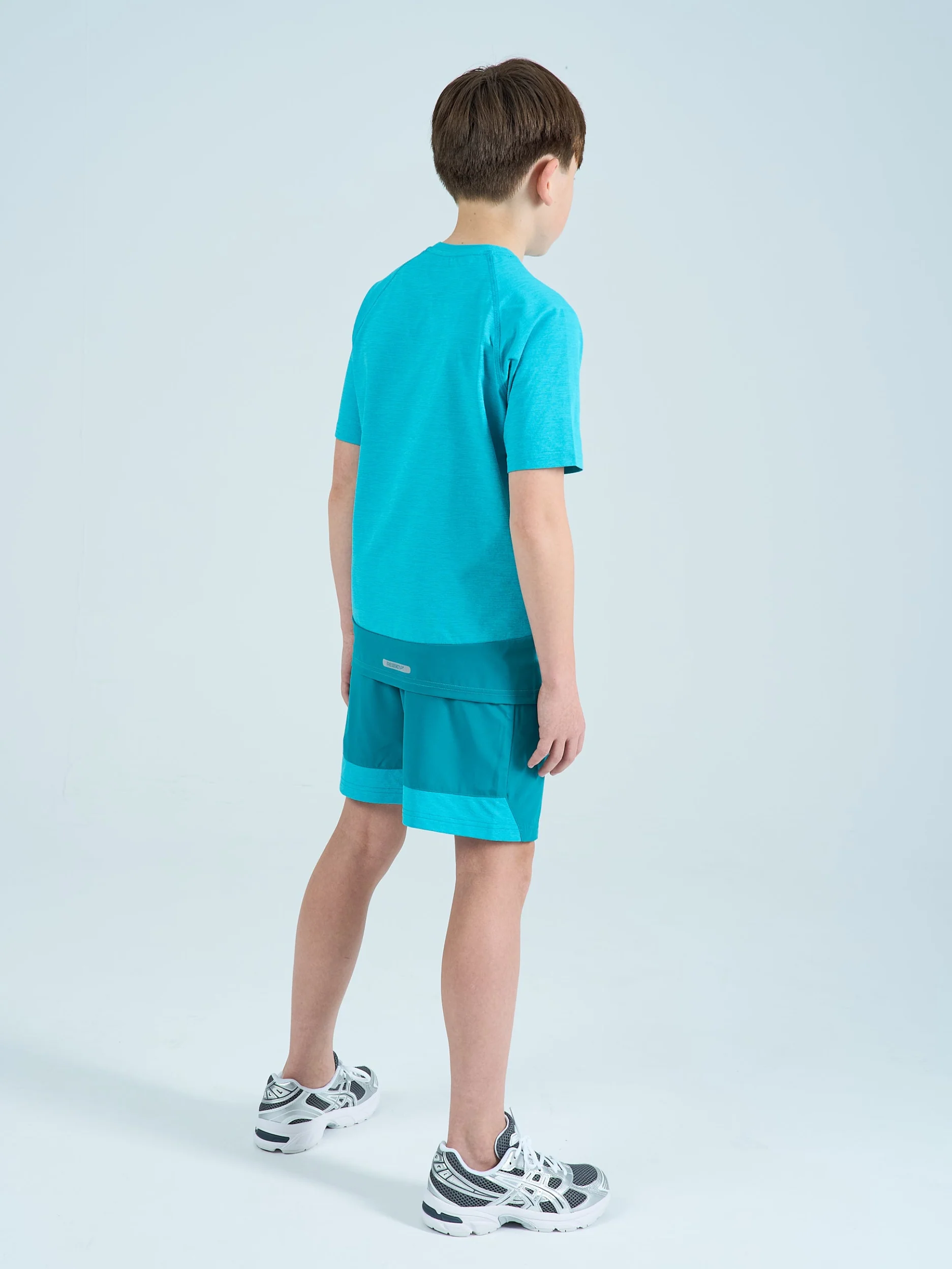 Juniors Rise Shorts Set - Aqua - Image 5