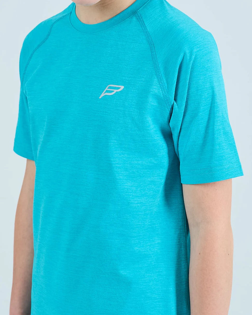 Juniors Rise T-Shirt - Aqua - Image 2