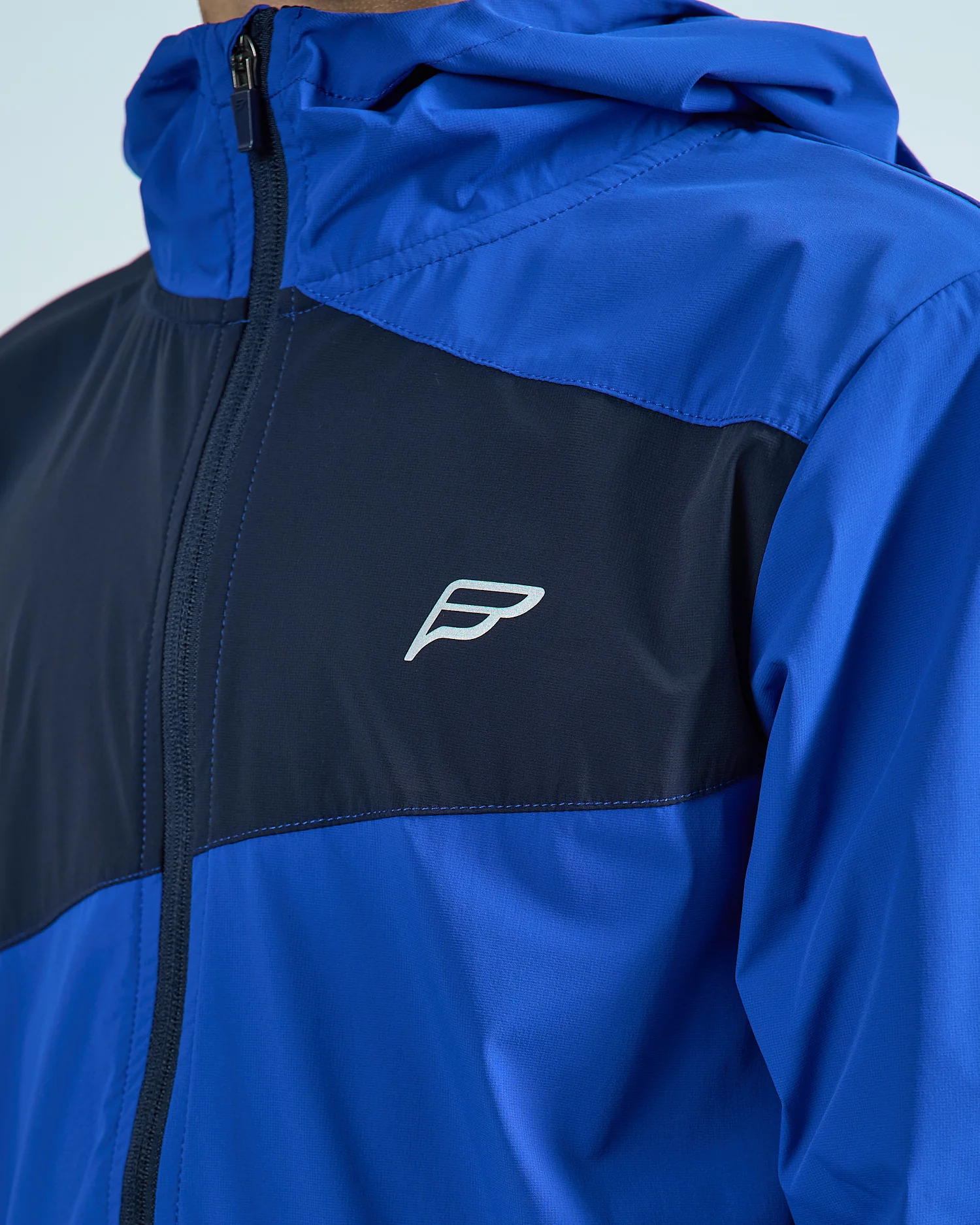 Juniors Stride Windbreaker - Royal/Navy - Image 3