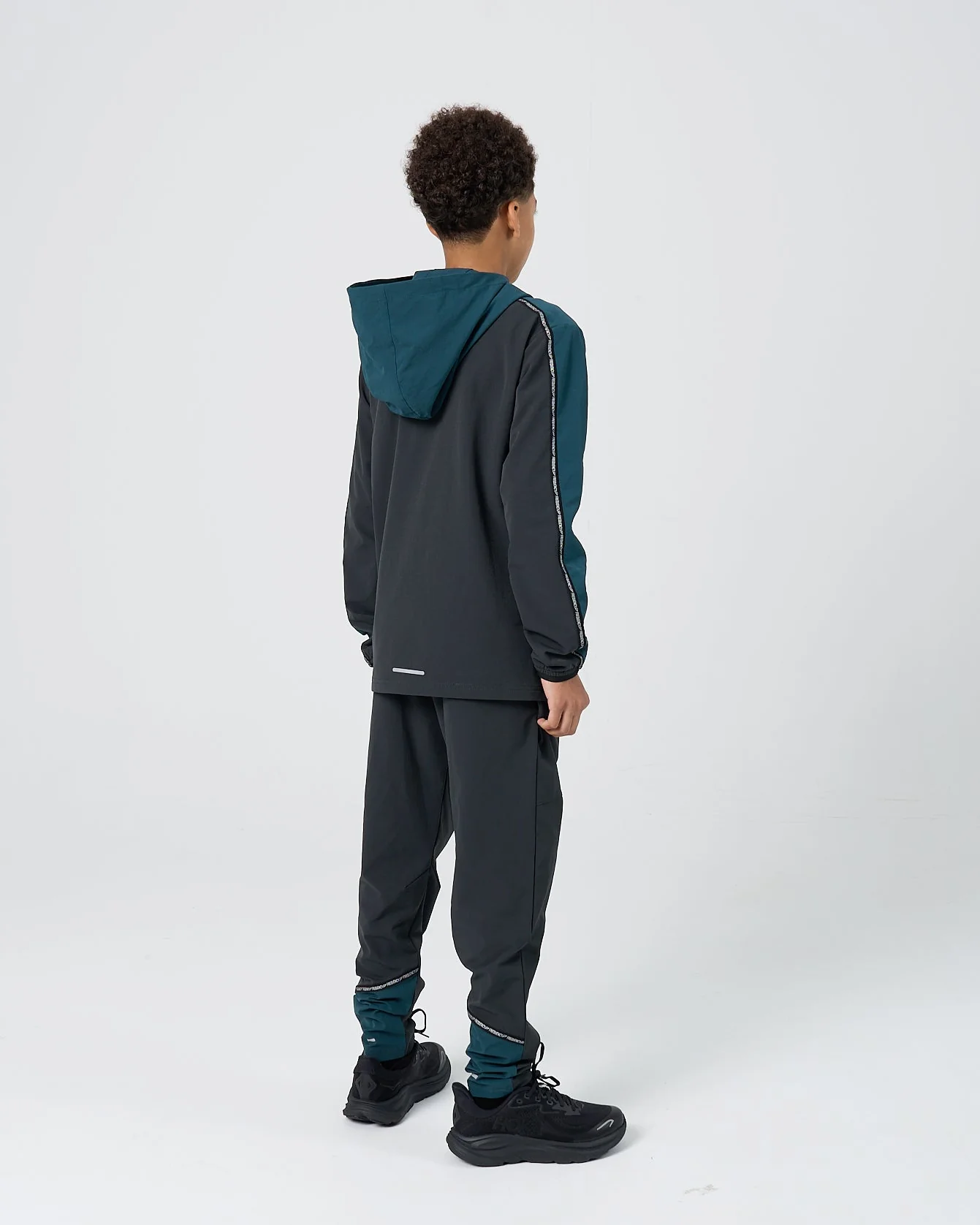 Juniors Transform 3 Piece Tracksuit - Grey/Teal - Image 5