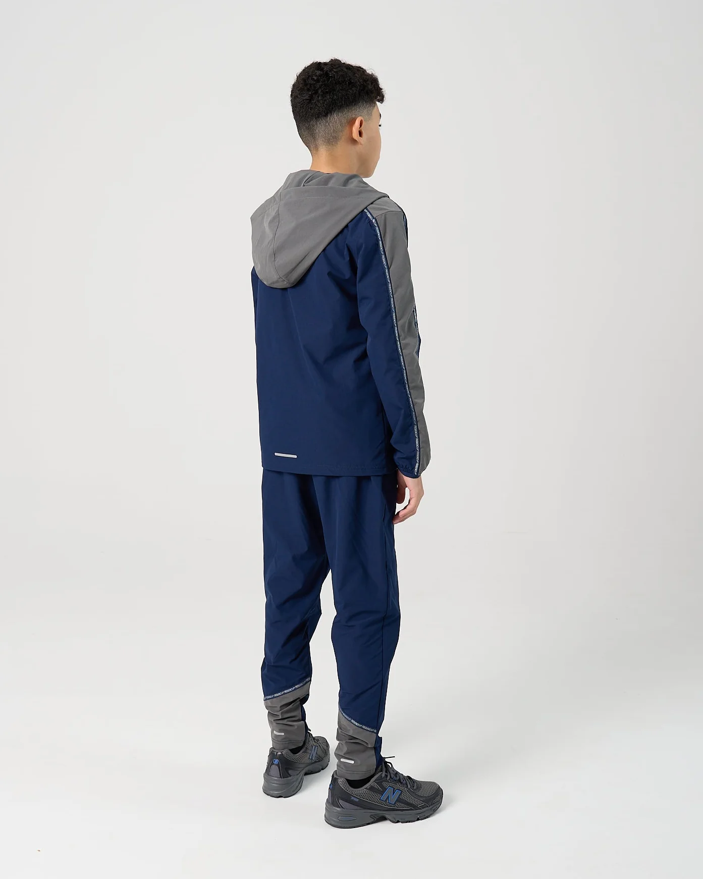 Juniors Transform 3 Piece Tracksuit - Navy/Grey - Image 7