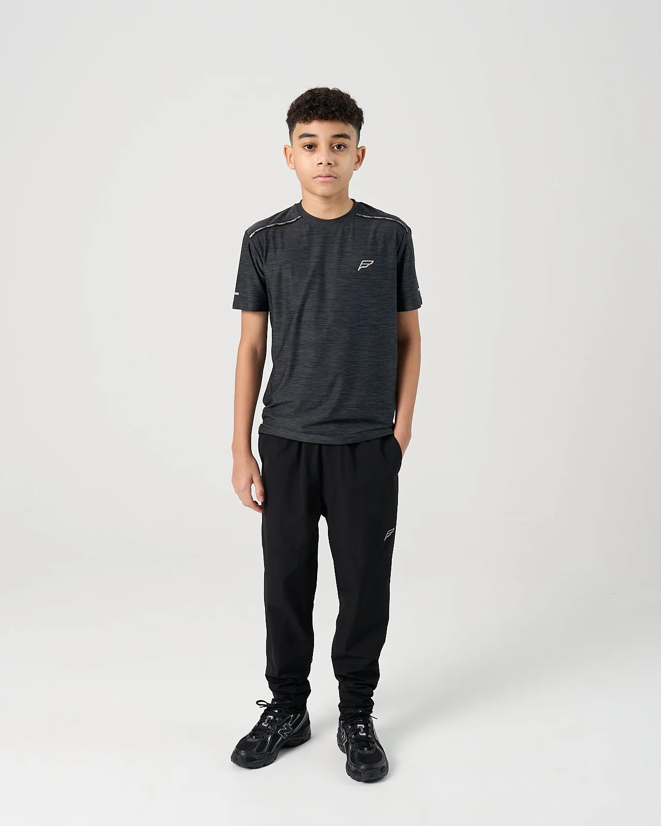 Juniors Transform T-Shirt - Black/Grey - Image 4