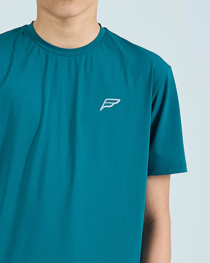 Juniors True Form Shorts Set - Turquoise - Image 3