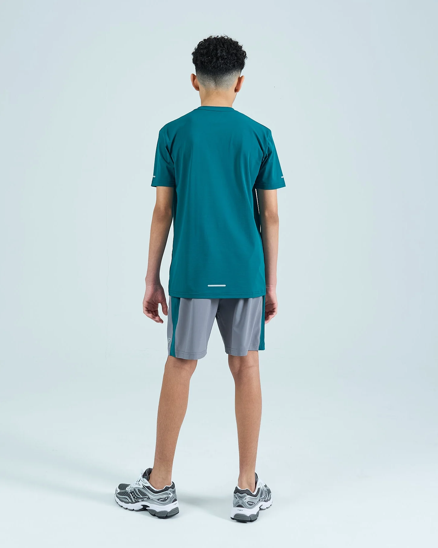 Juniors True Form Shorts Set - Turquoise - Image 4