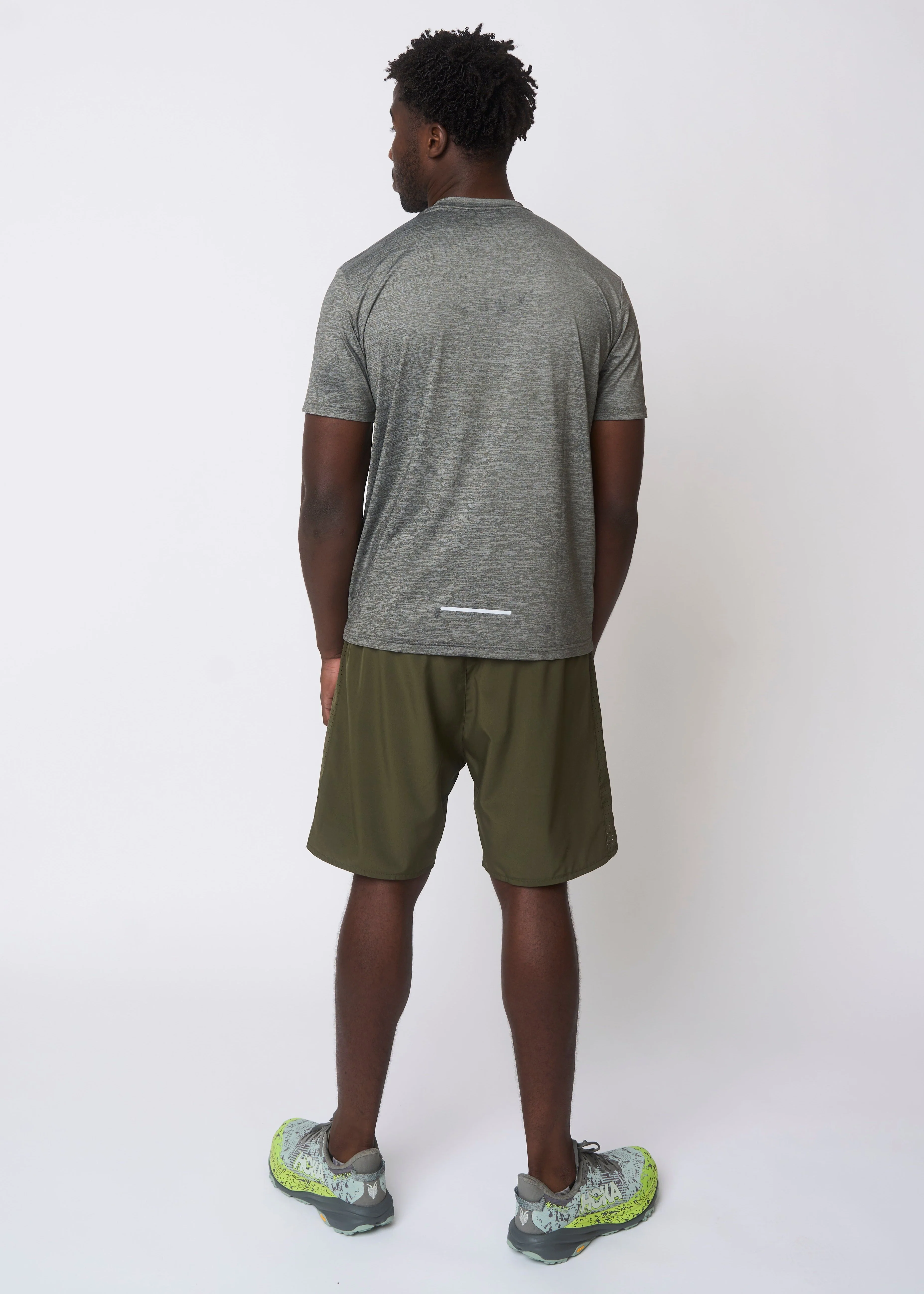 Mens Khaki Sustain Shorts - Image 5