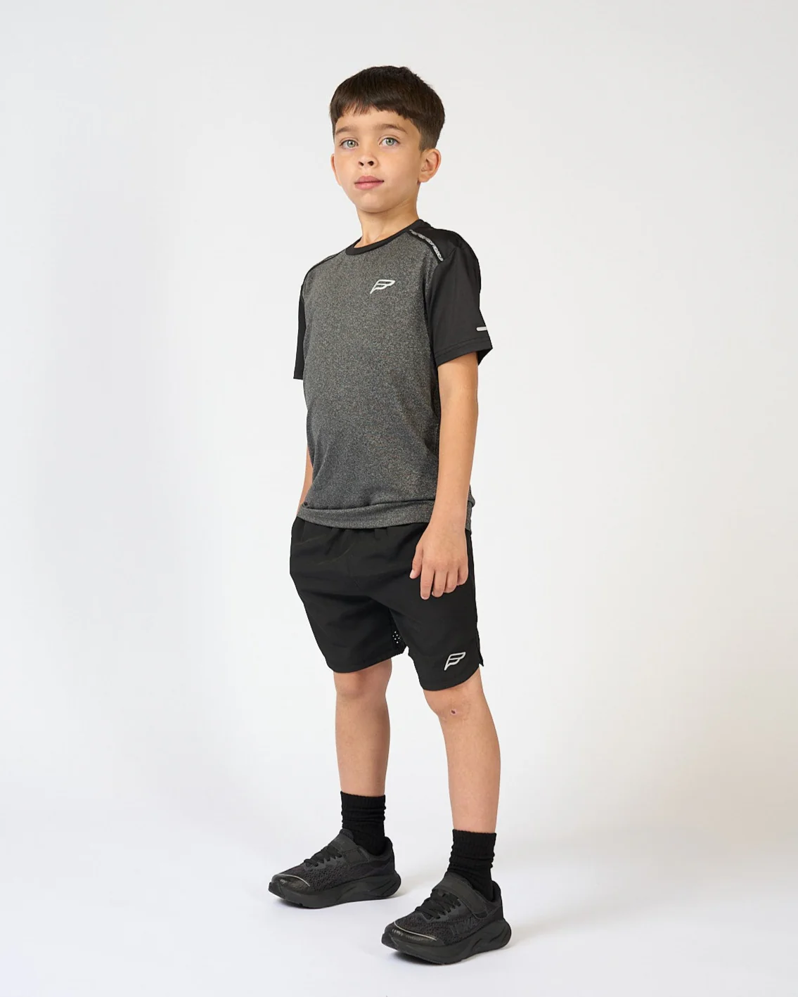 Infants Marl Black A-Tech Pro T-Shirt - Image 4