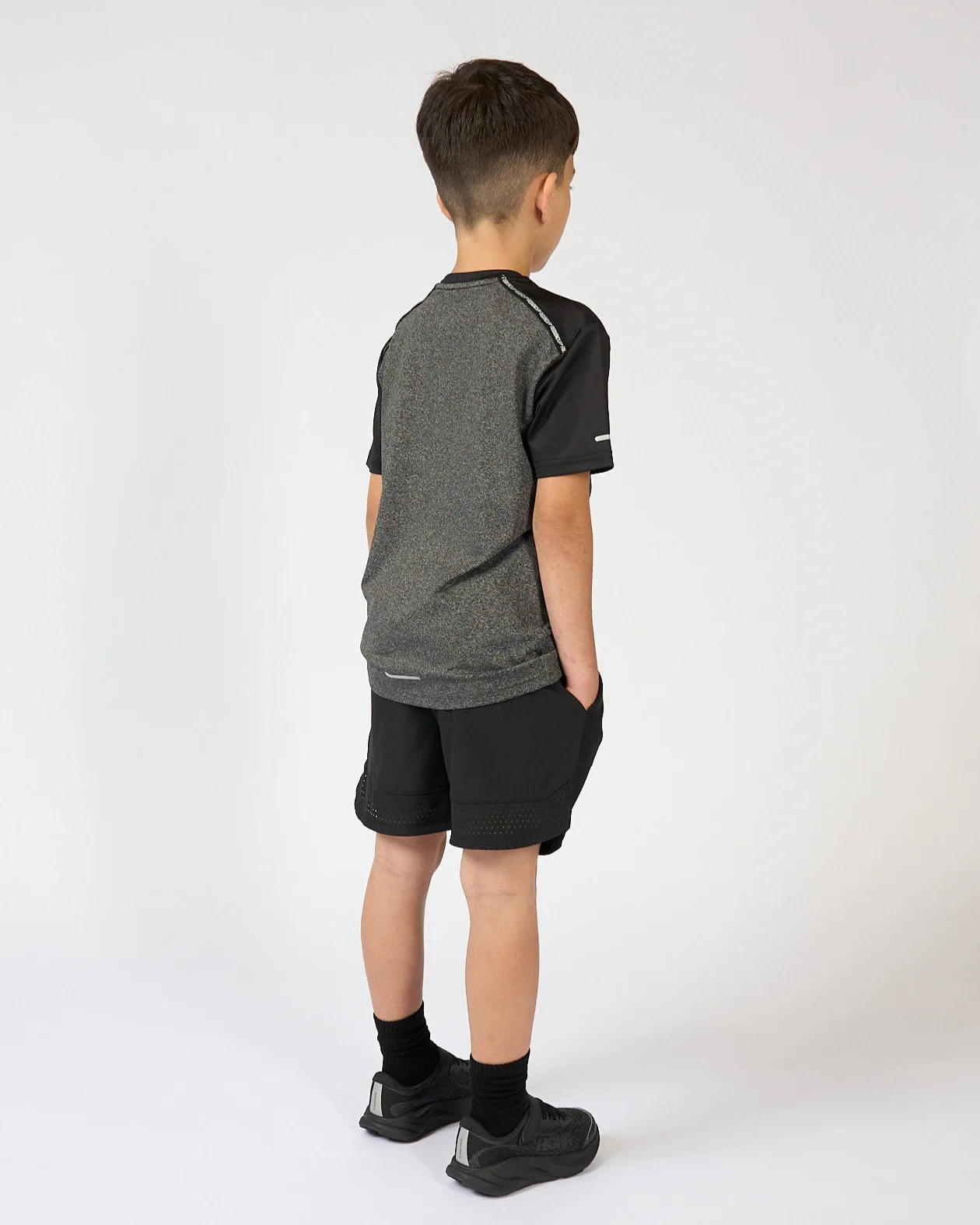 Infants Marl Black A-Tech Pro T-Shirt - Image 5