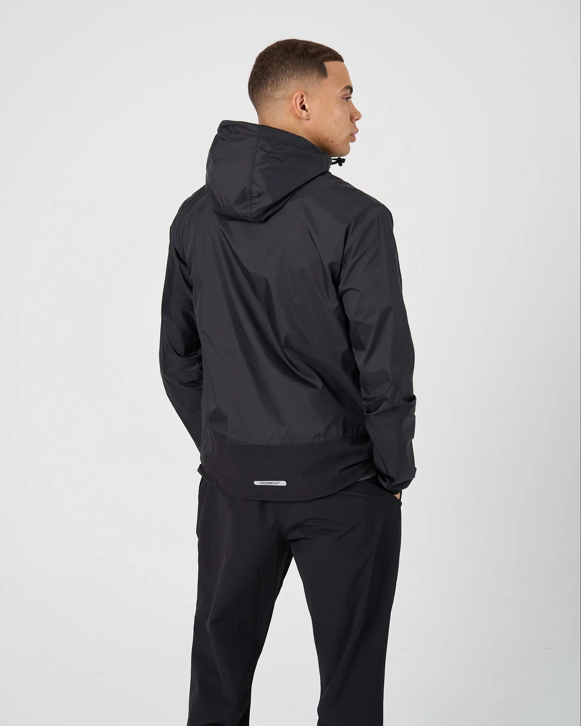 Mens A-Tech Pro Windbreaker - Black - Image 3