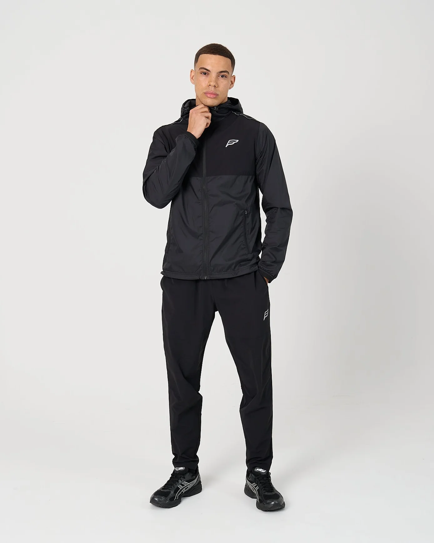 Mens A-Tech Pro Windbreaker - Black - Image 4