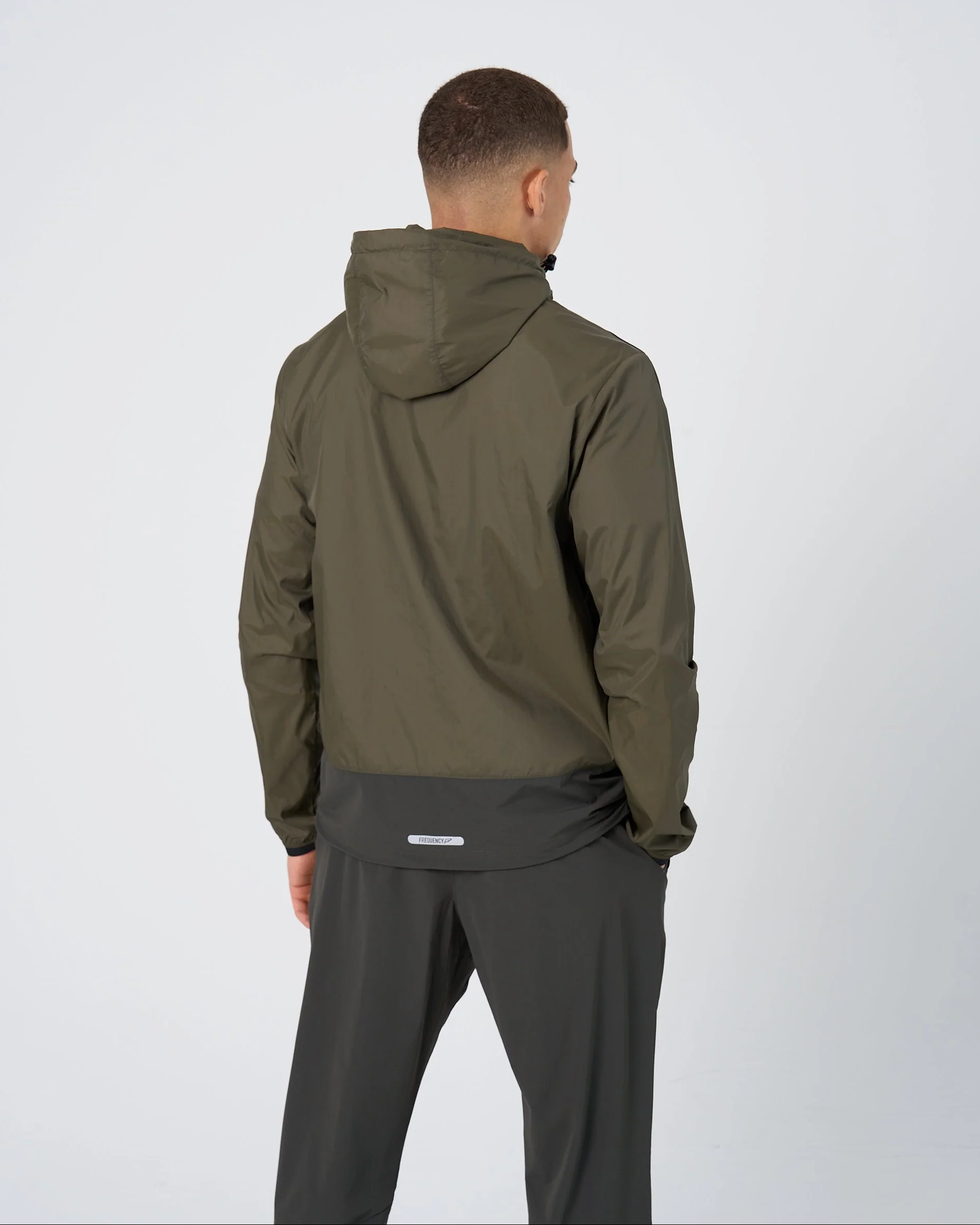 Mens A-Tech Pro Windbreaker - Khaki - Image 4