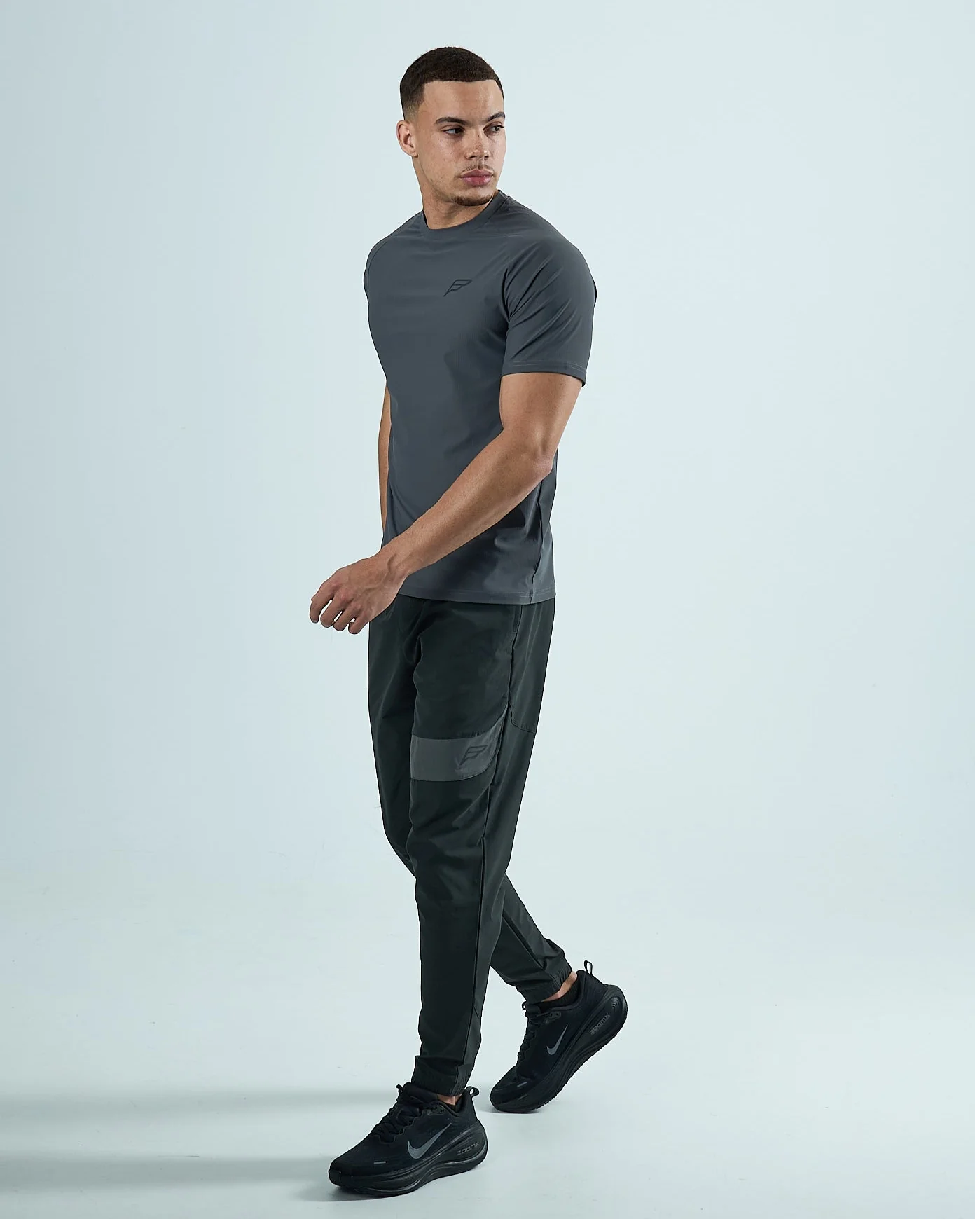 Mens Adapt T-Shirt - Graphite Grey - Image 5