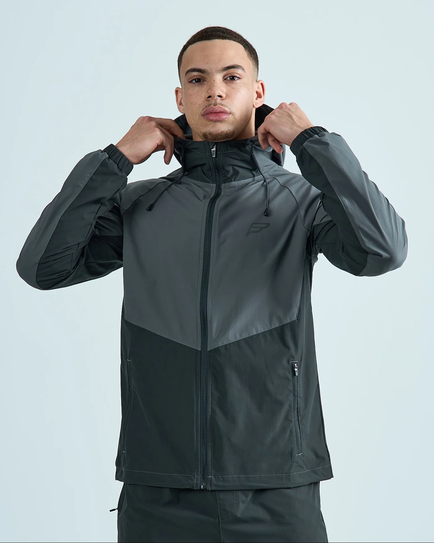 Mens Adapt Tracksuit - Graphite Grey - Image 3