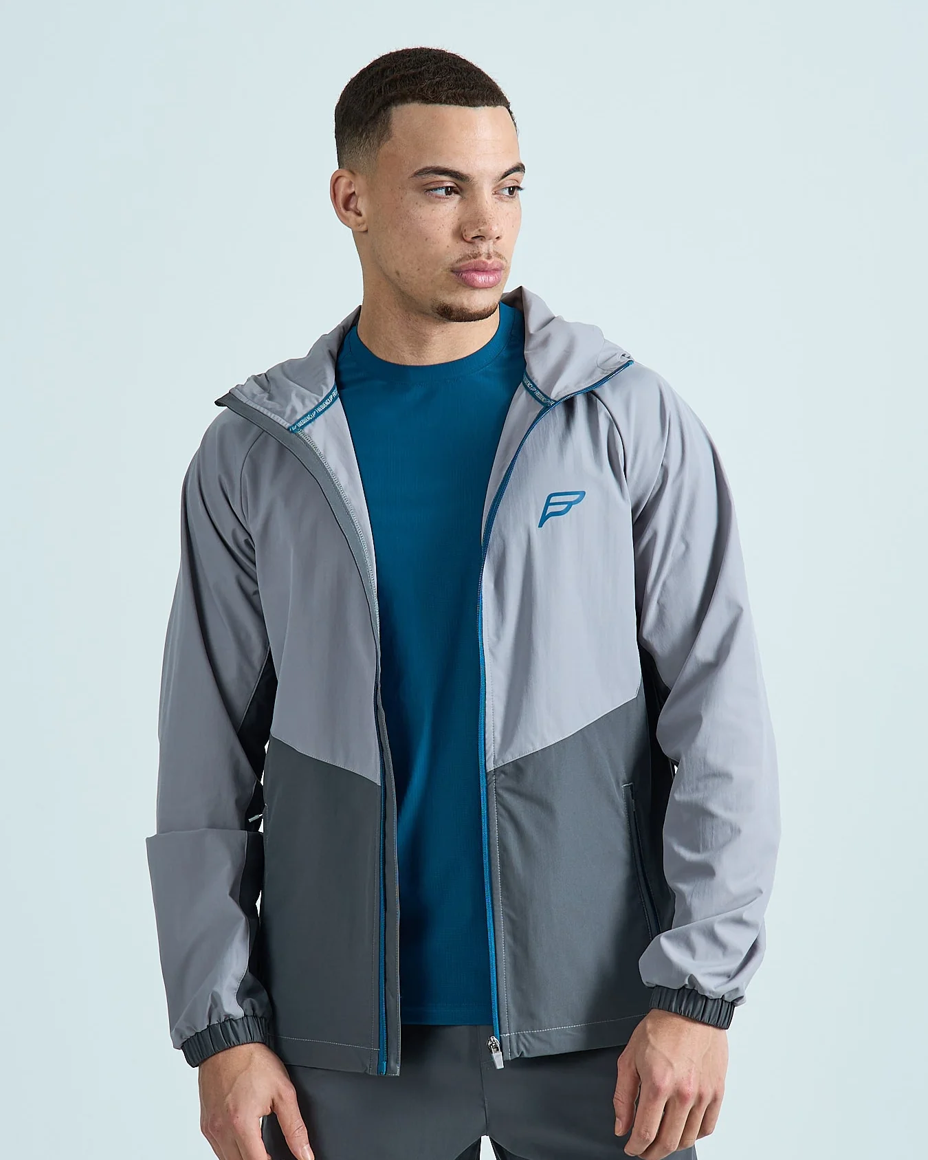 Mens Adapt Tracksuit - Steel Teal - Image 3