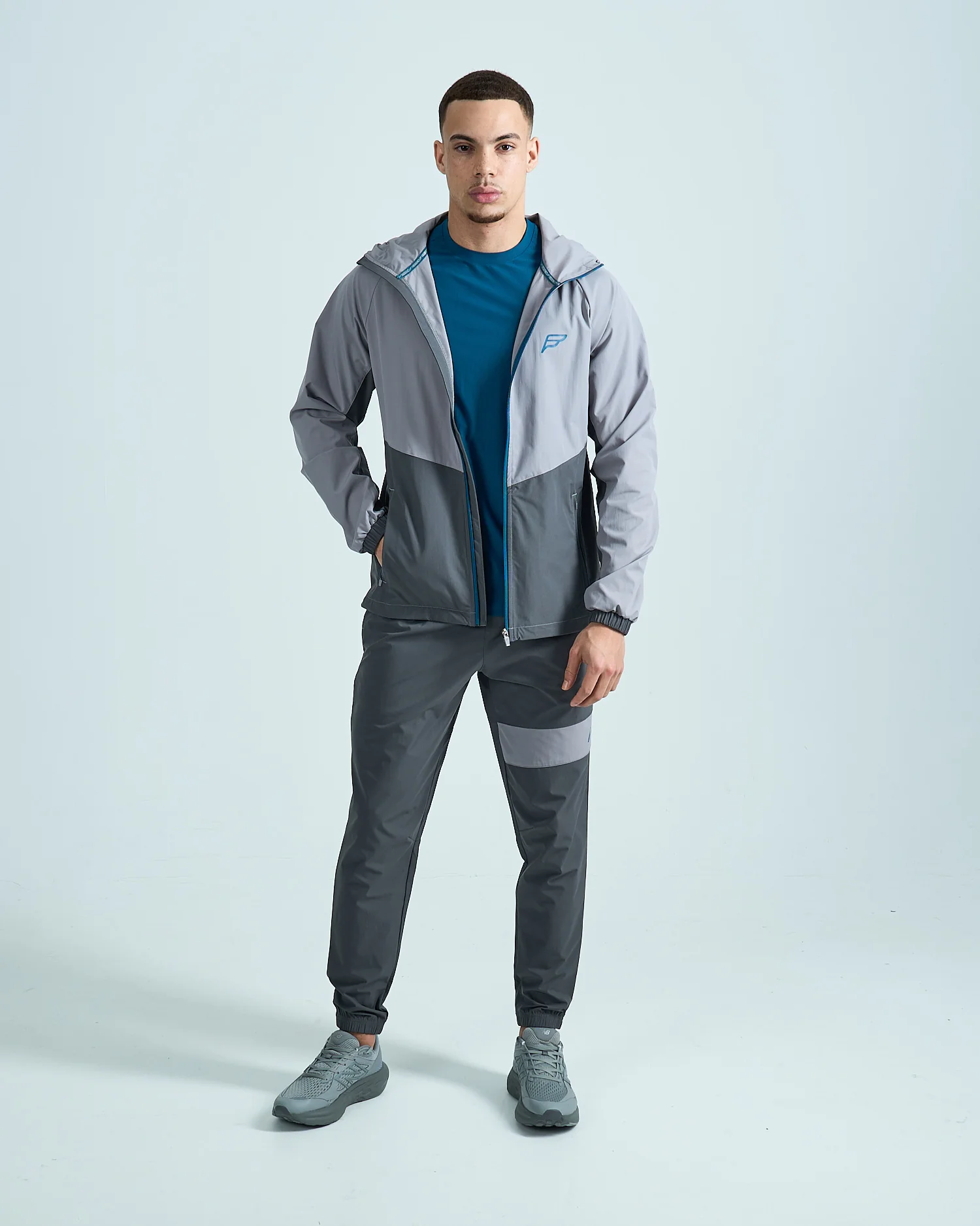 Mens Adapt Tracksuit - Steel Teal - Image 4