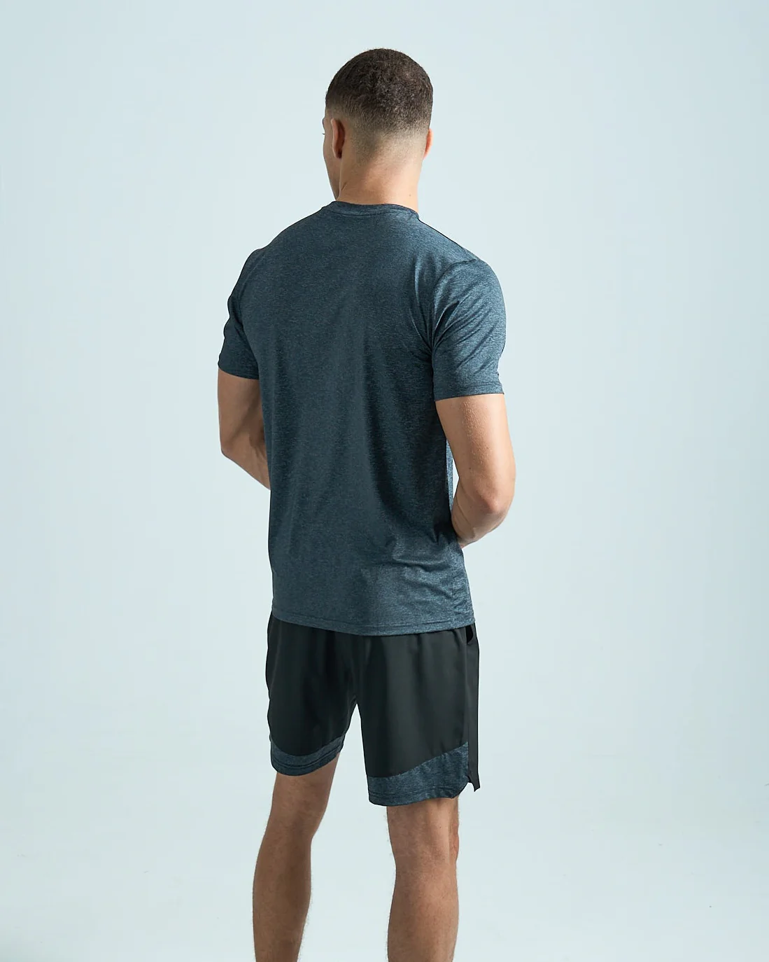 Mens Arc Shorts Set - Carbon Black - Image 5