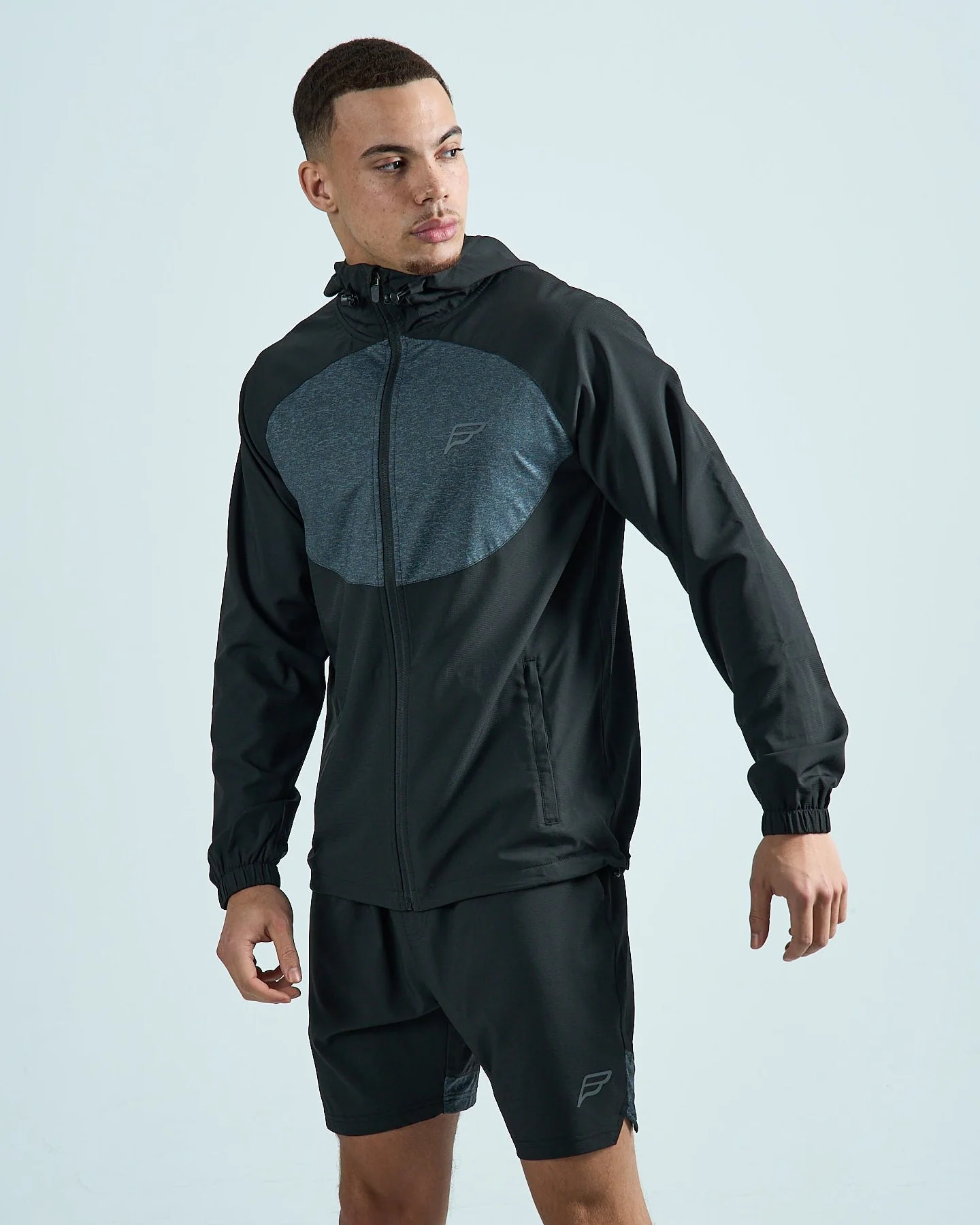 Mens Arc Windbreaker - Carbon Black - Image 4