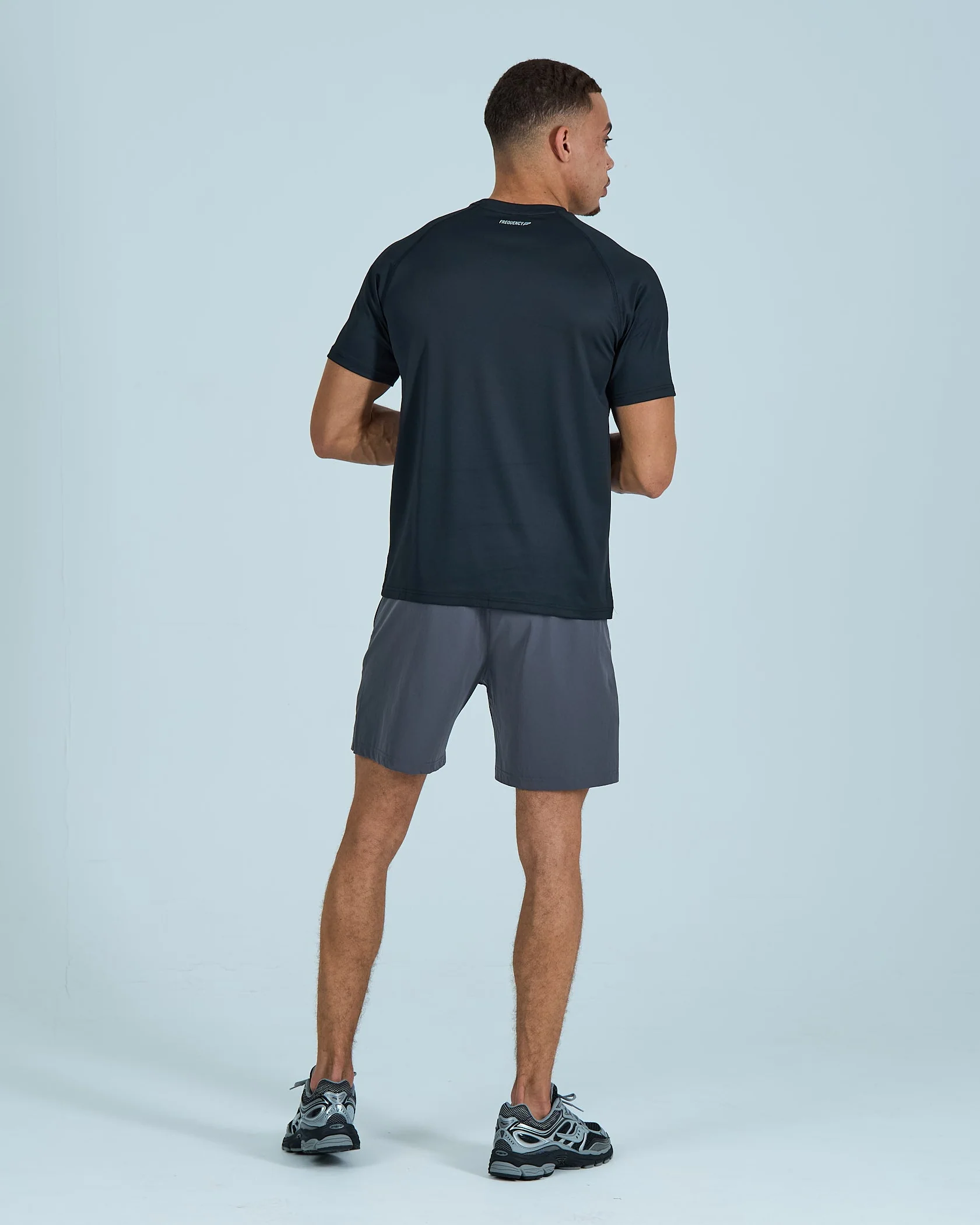 Mens Core Flex T-Shirt - Black - Image 5