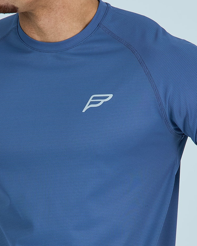 Mens Core Flex T-Shirt - Blue - Image 3
