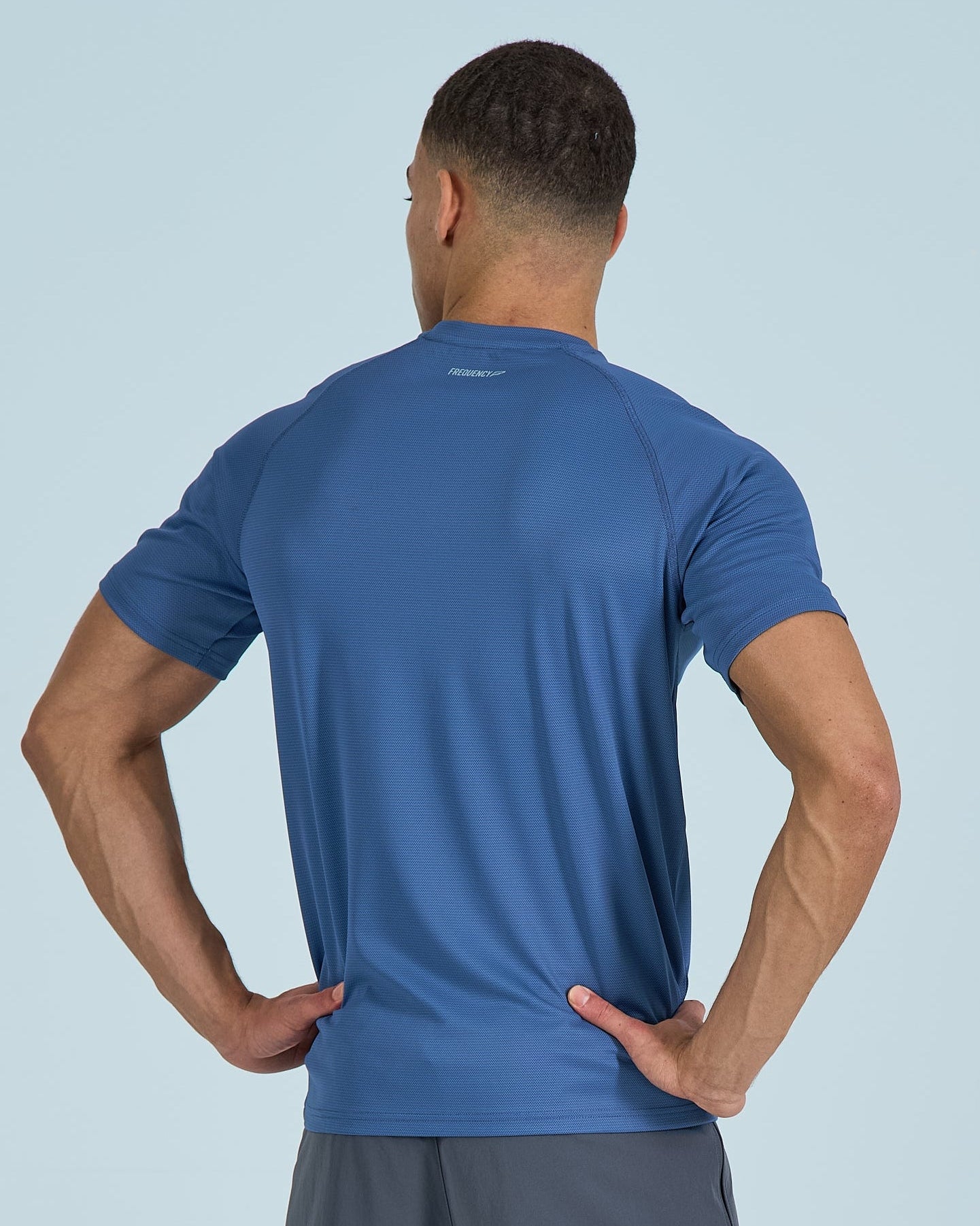 Mens Core Flex T-Shirt - Blue - Image 5
