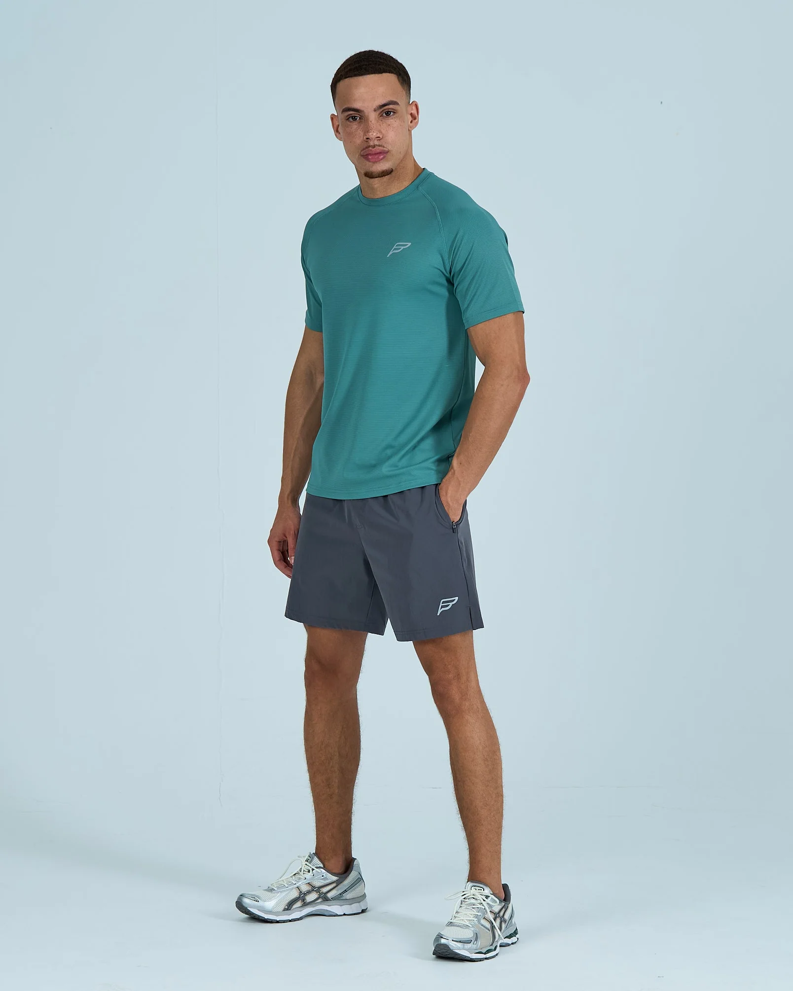 Mens Core Flex T-Shirt - Green - Image 5
