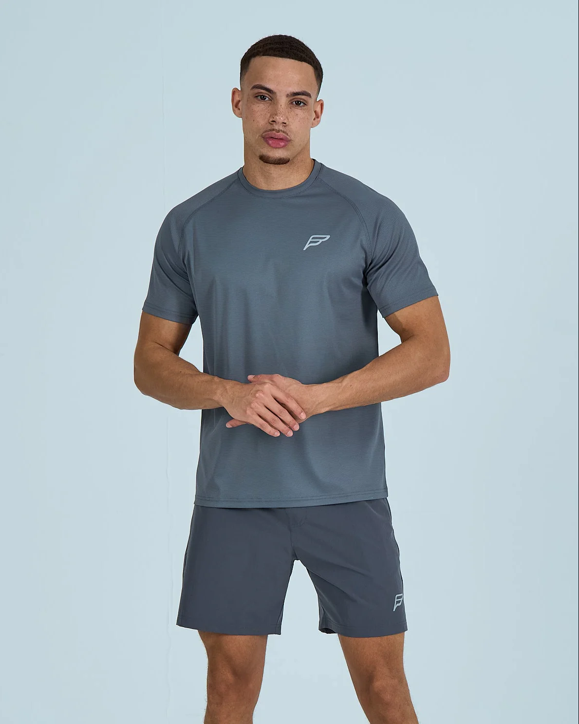 Mens Core Flex T-Shirt - Grey - Image 2
