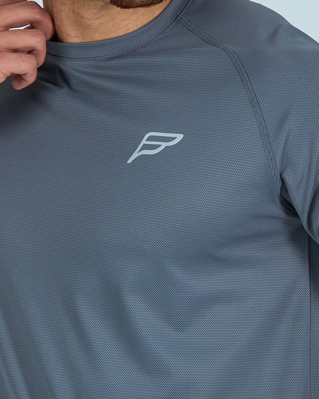 Mens Core Flex T-Shirt - Grey - Image 3