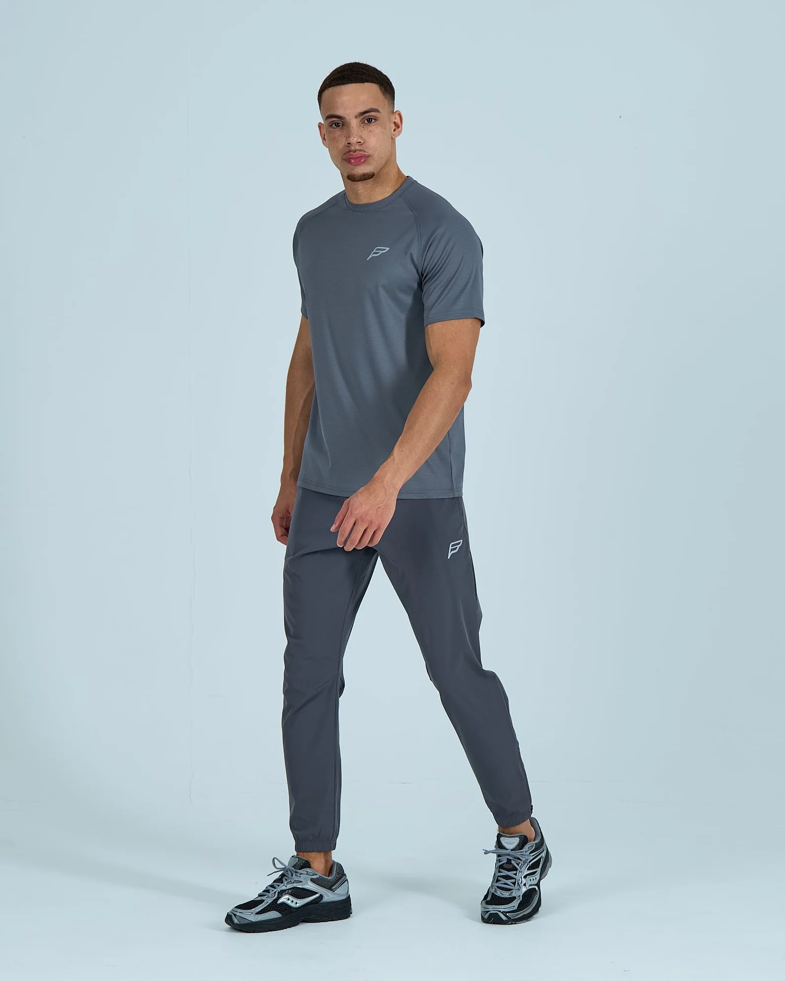 Mens Core Flex T-Shirt - Grey - Image 6