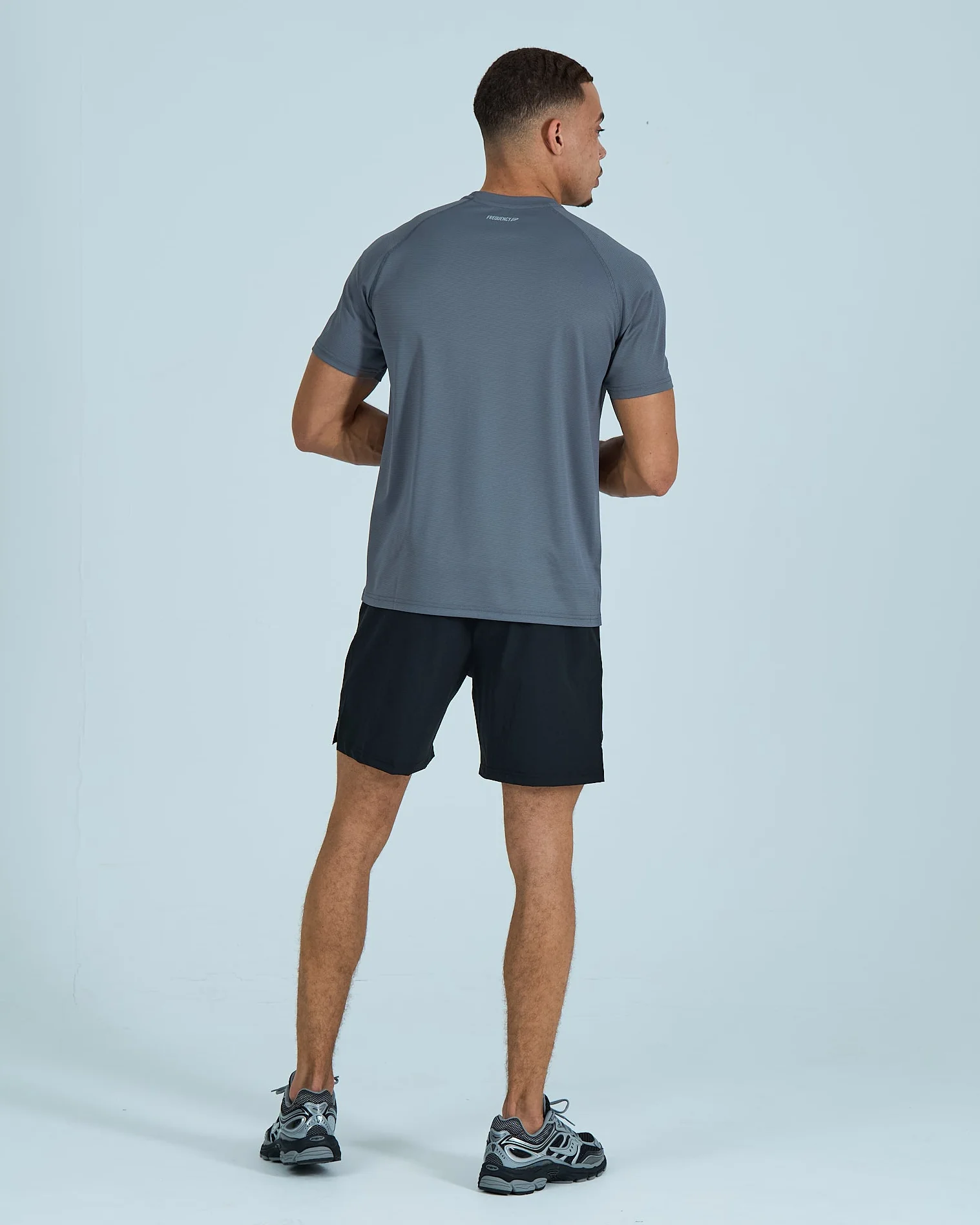 Mens Core Flow Shorts - Black - Image 5