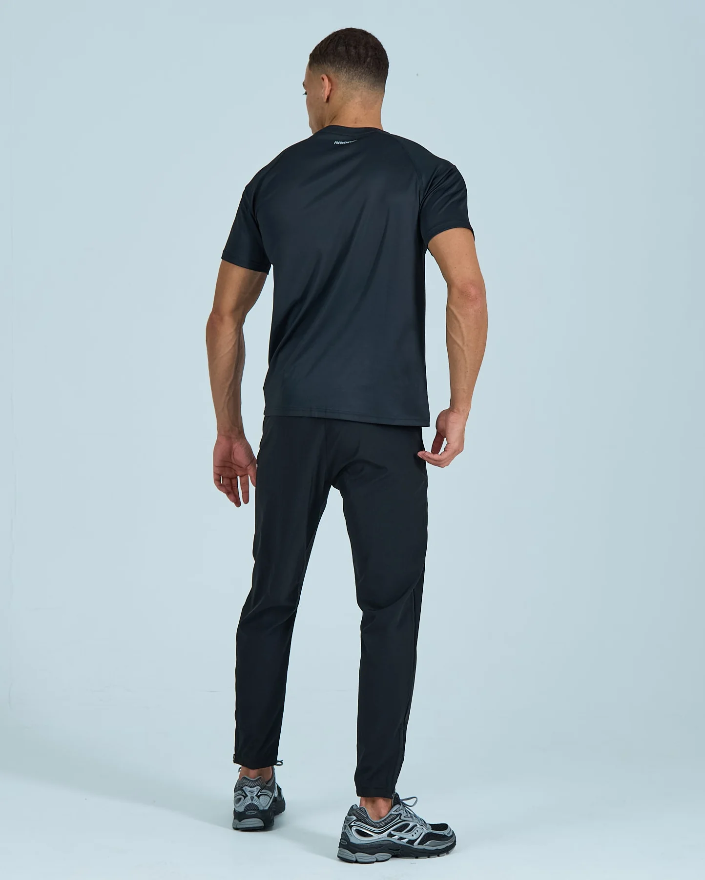 Mens Core Jogger Set - Black/Black - Image 5